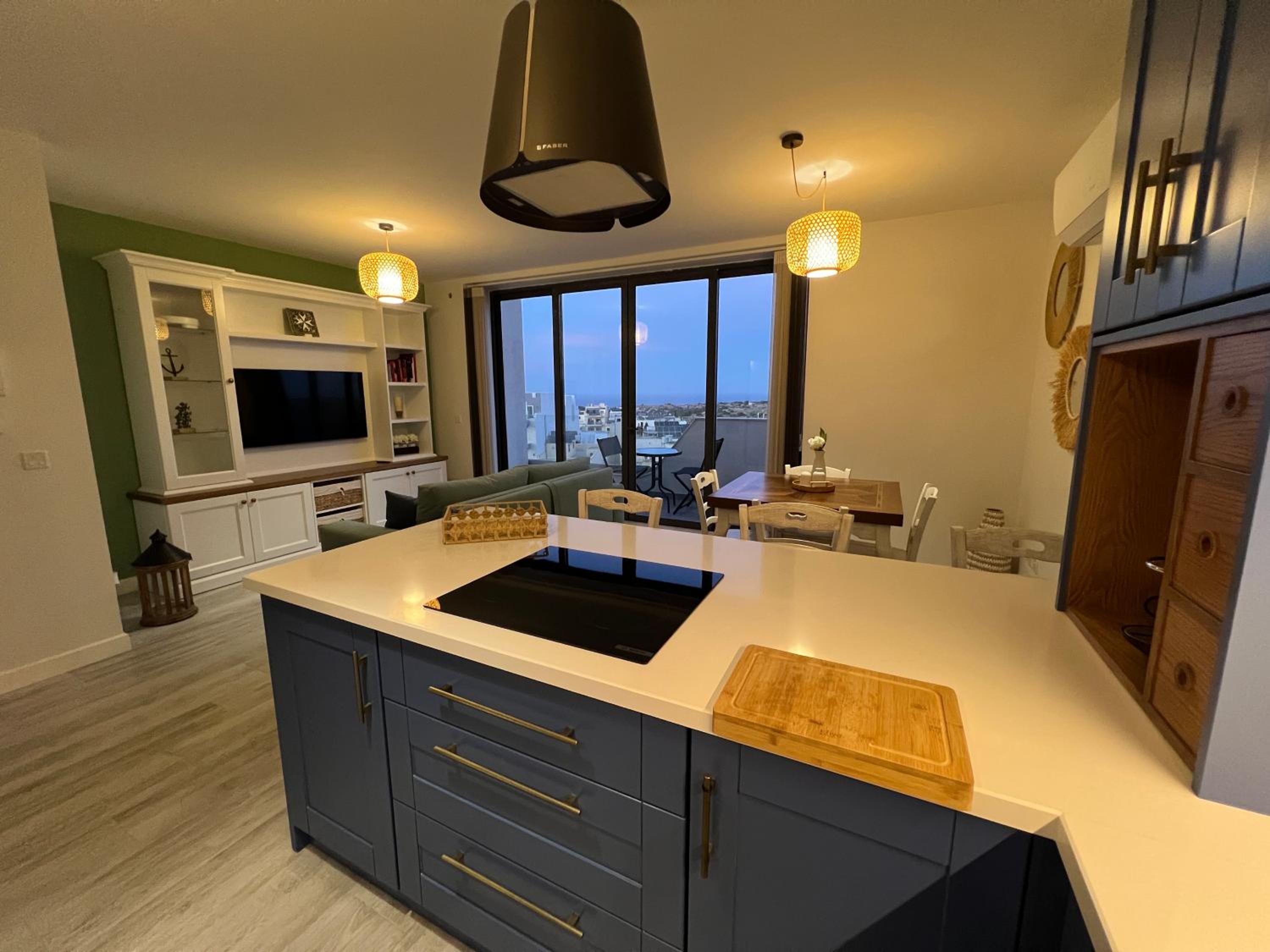 Mellieħa luxurious 2 bedroom apartment with sea view