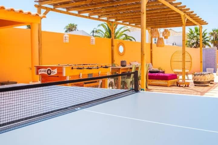 Villa Habitate - pool fence & heating beach bars view 3
