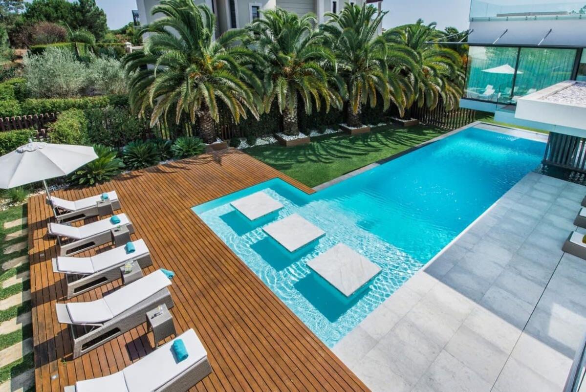 Villa Orla Deluxe Luxury Villa with geo-thermal swimming pool view 2