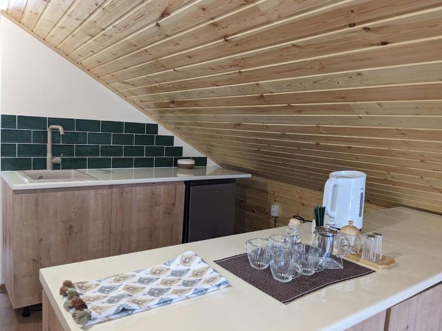 Unforgettable attic with balcony in Borjomi view 4
