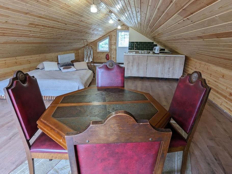 Unforgettable attic with balcony in Borjomi view 5