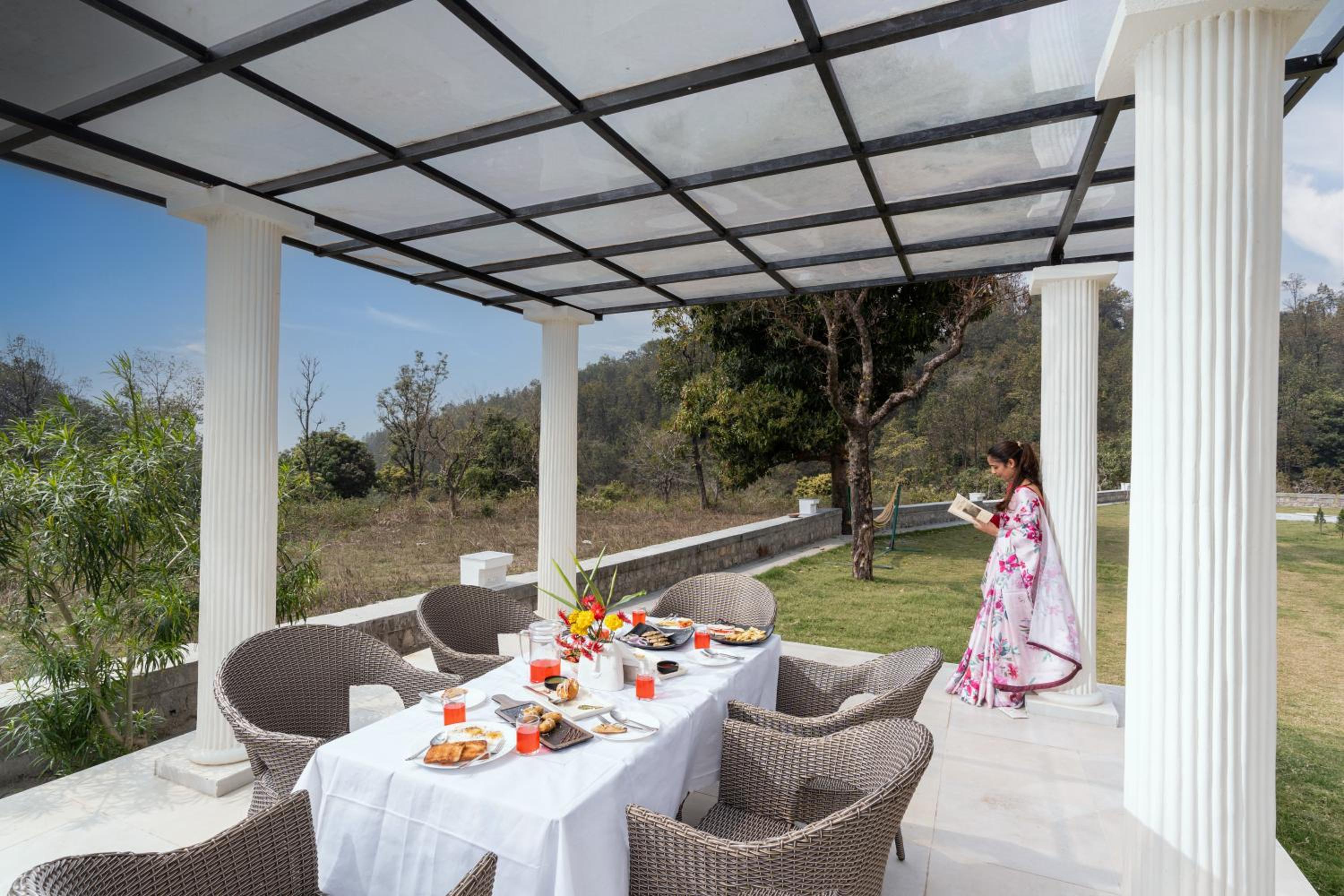 SaffronStays Sukh Saklana Haveli Royalty Rooms - Forest-view stay with pool, expansive lawns & dining near Rishikesh and Dehradun Airport