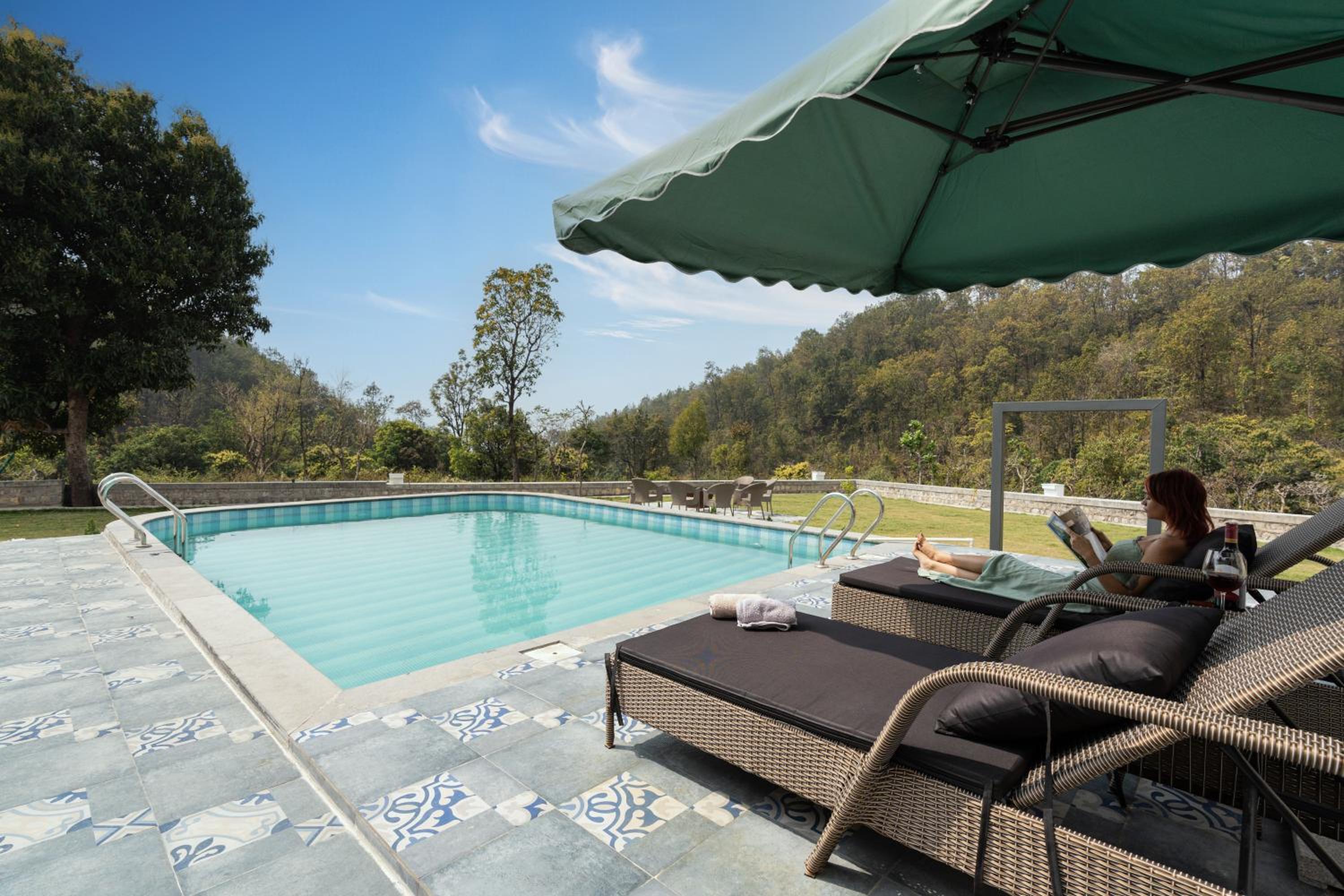 SaffronStays Sukh Saklana Haveli Royalty Rooms - Forest-view stay with pool, expansive lawns & dining near Rishikesh and Dehradun Airport