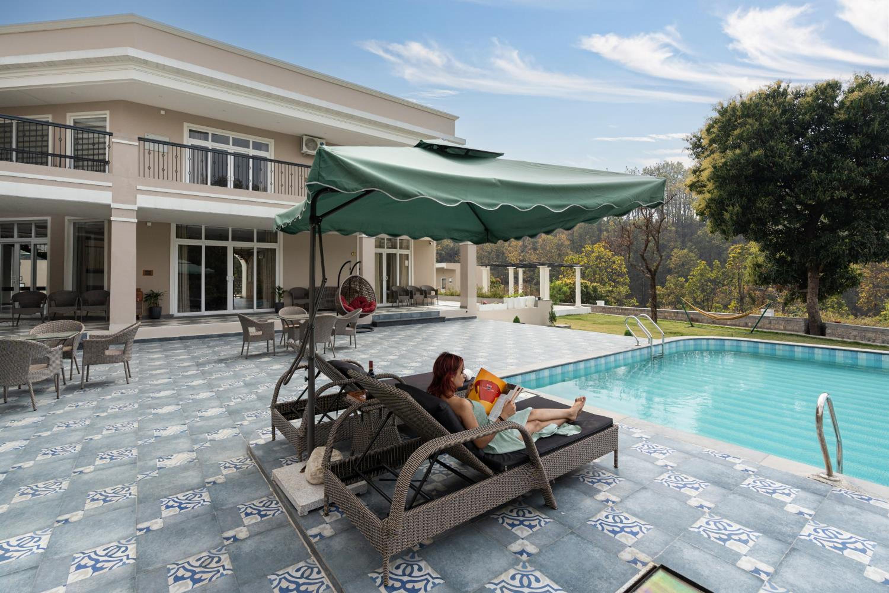 SaffronStays Sukh Saklana Haveli Royalty Rooms - Forest-view stay with pool, expansive lawns & dining near Rishikesh and Dehradun Airport