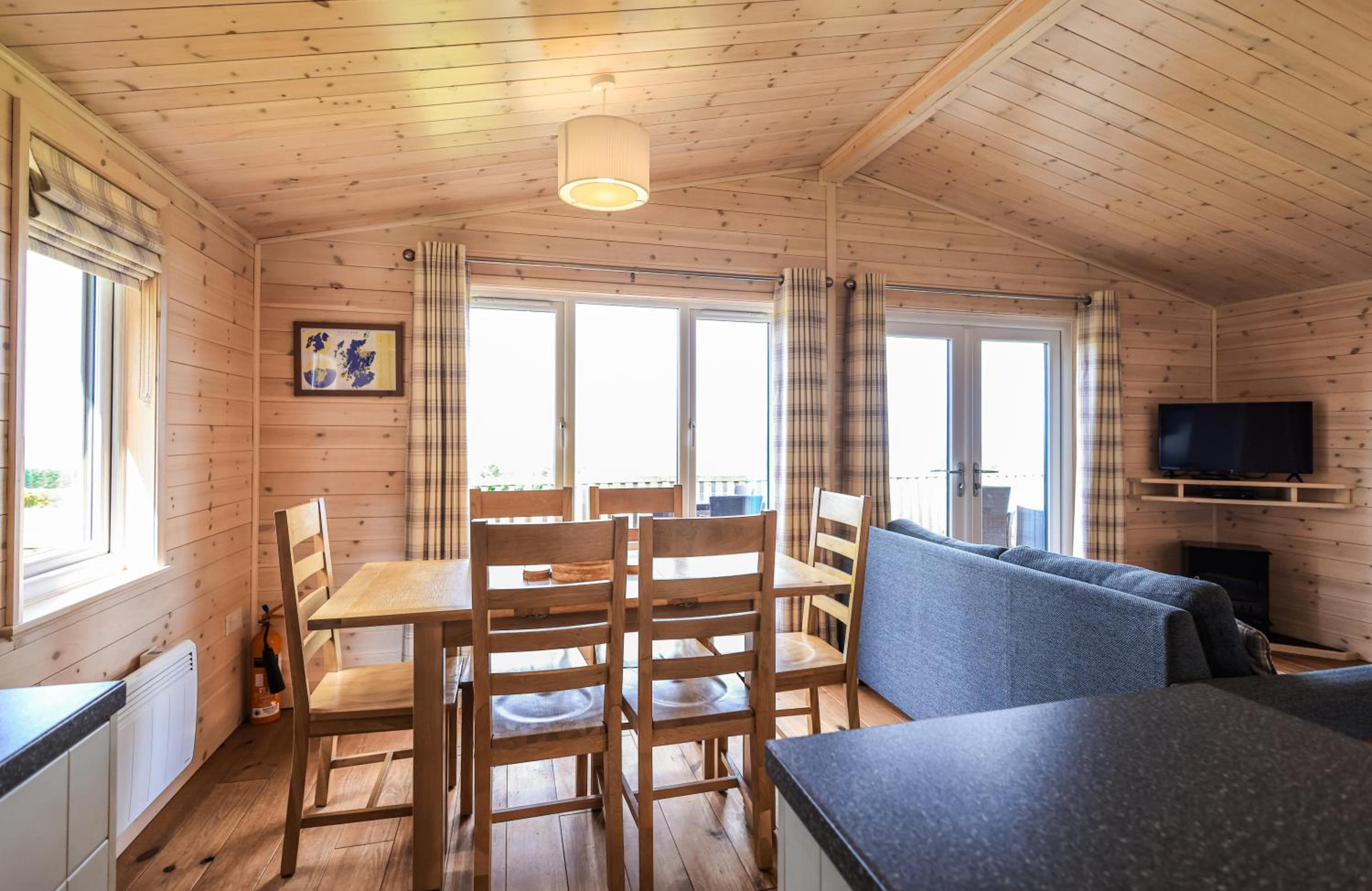 Burgie Woodland Lodges view 4