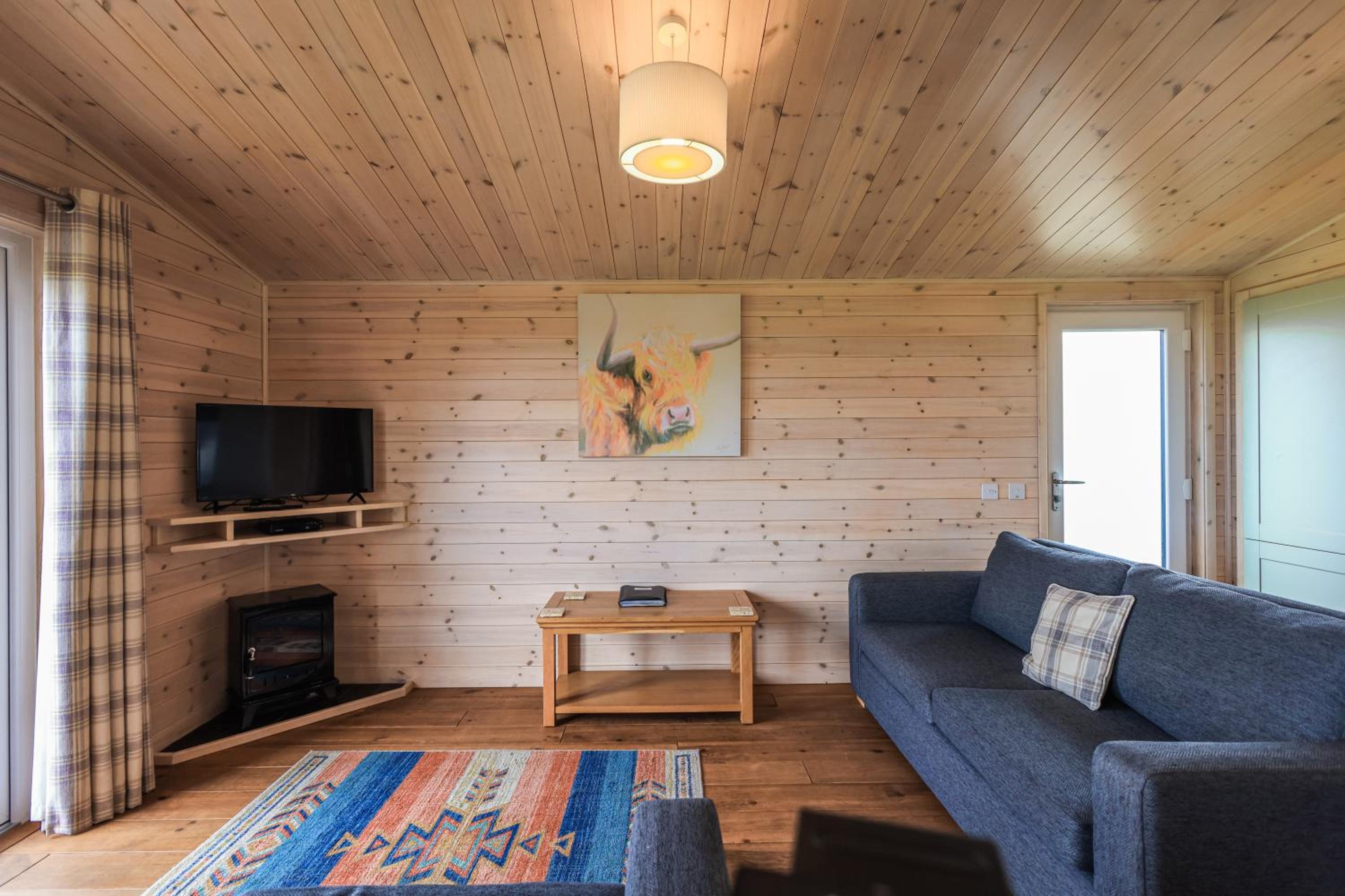 Burgie Woodland Lodges view 3
