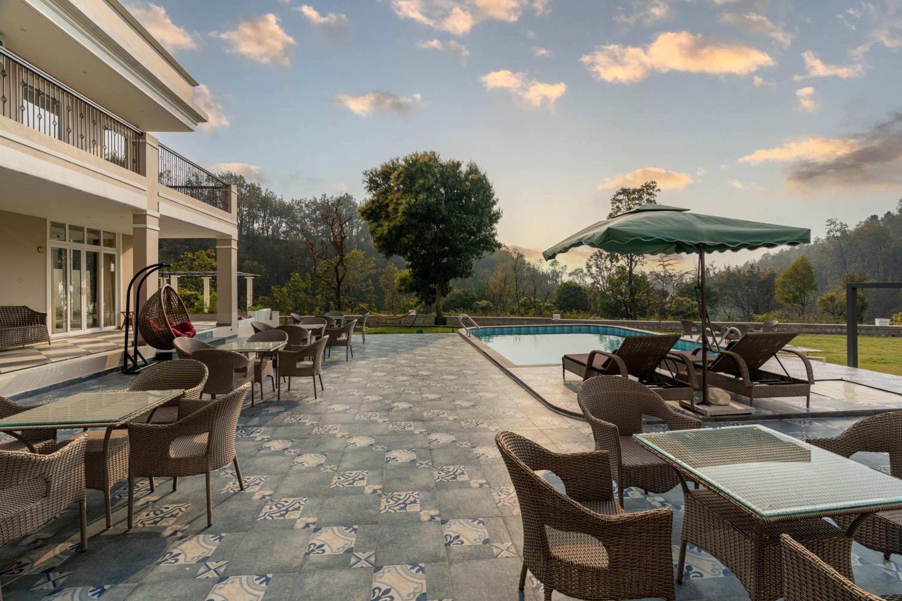 SaffronStays Sukh Saklana Haveli Royalty Rooms - Forest-view stay with pool, expansive lawns & dining near Rishikesh and Dehradun Airport