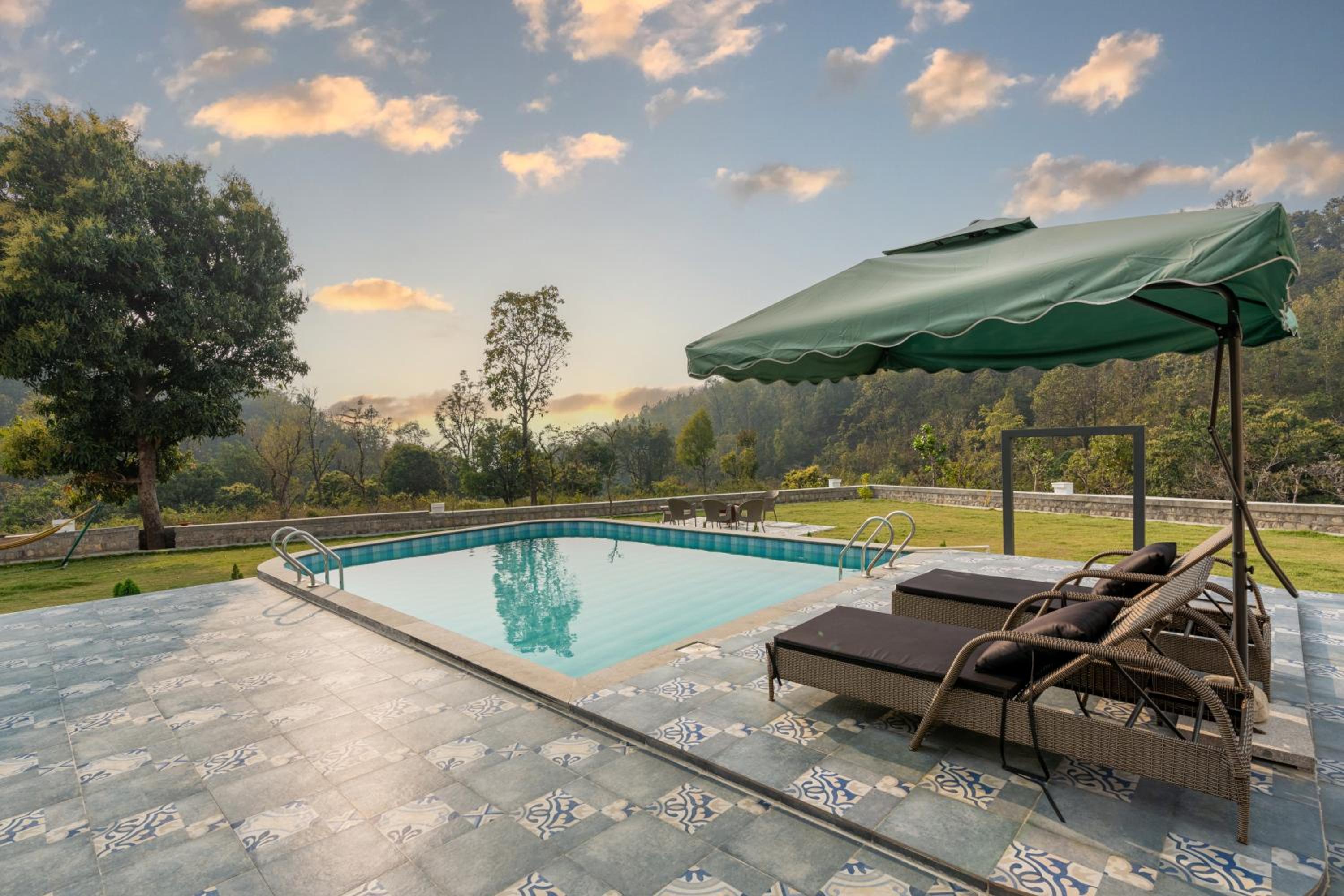 SaffronStays Sukh Saklana Haveli Royalty Rooms - Forest-view stay with pool, expansive lawns & dining near Rishikesh and Dehradun Airport