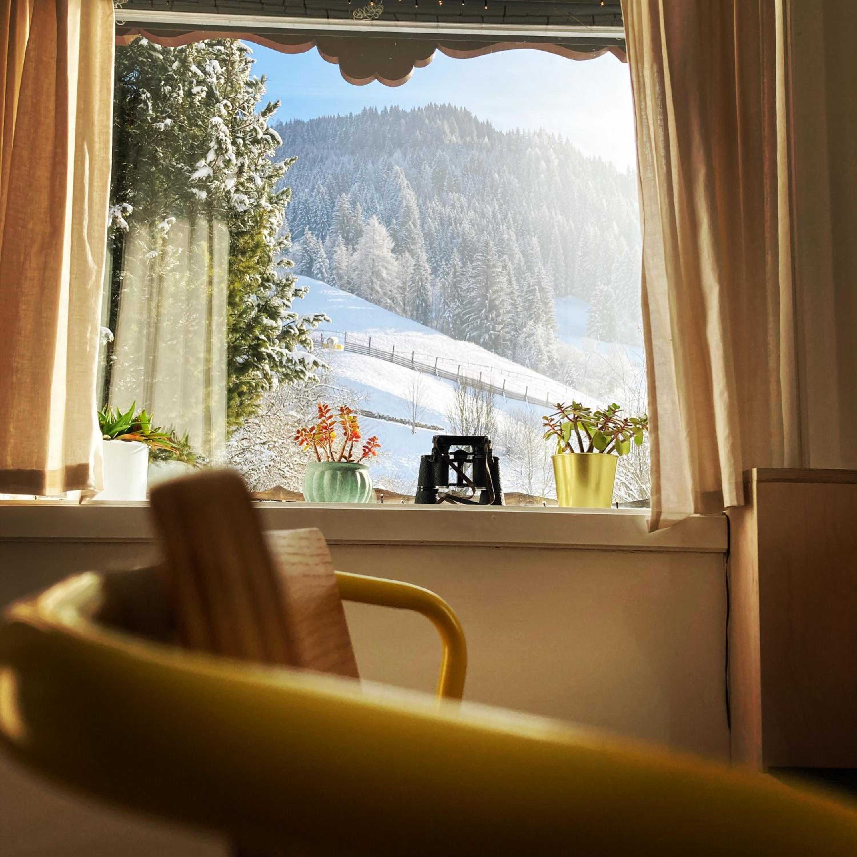 Chalet Franzi - Ruhiges Chalet mit Bergblick, Garten und gratis Eintritt ins Solarbad