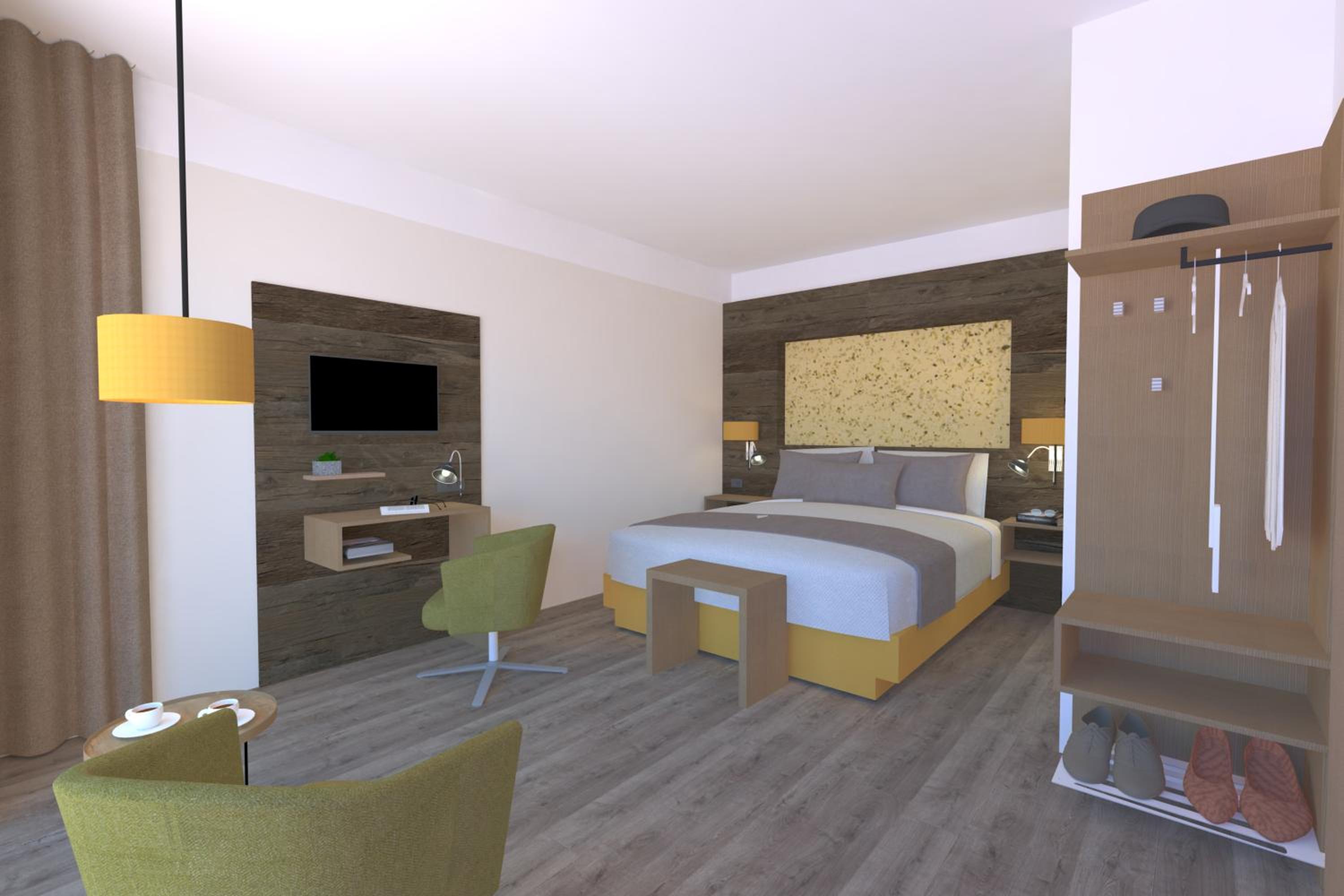 hotel room