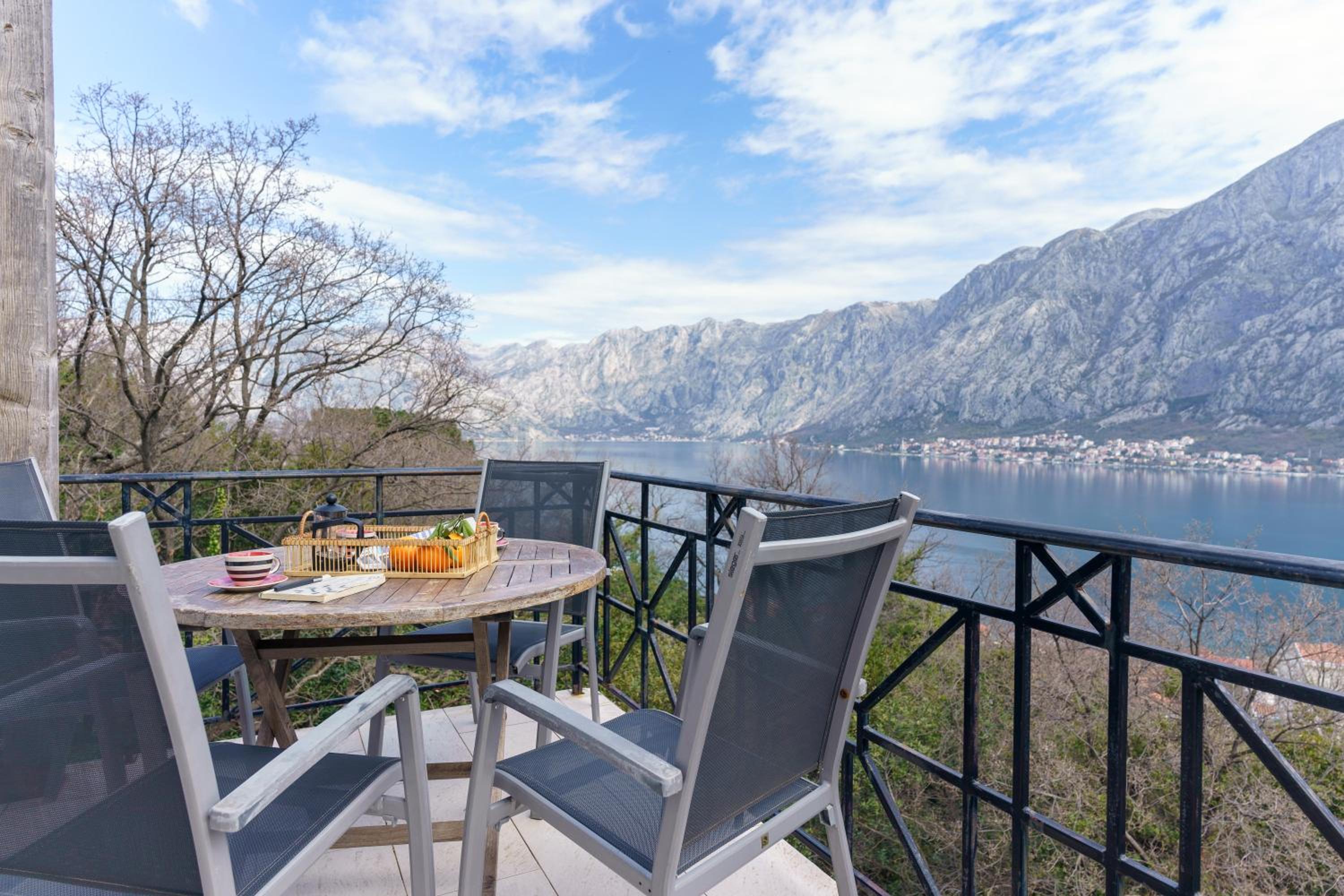 Sea view apartment in Kotor Bay view 4