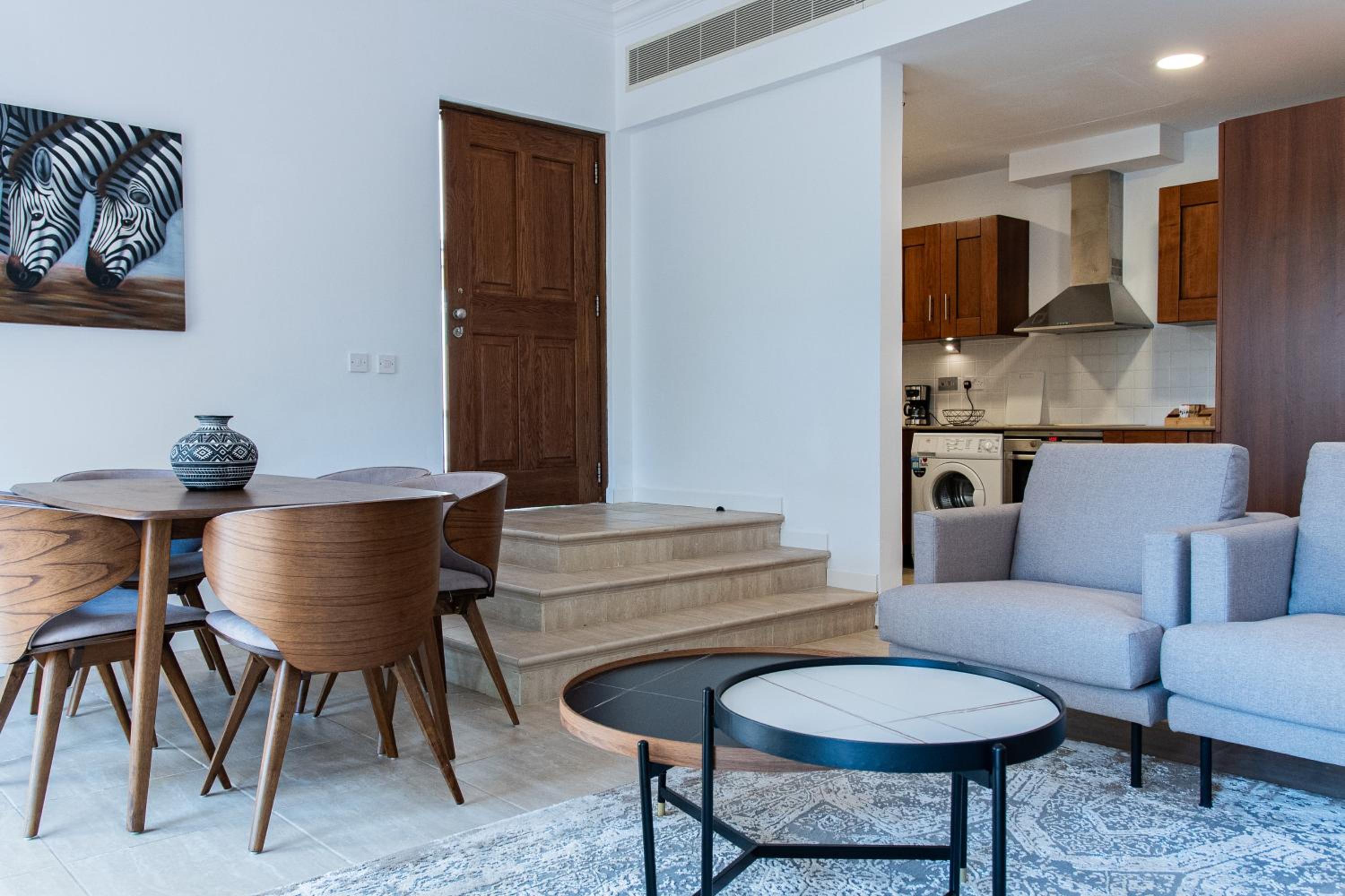 Aphrodite Hills Renovated flat L01 with garden