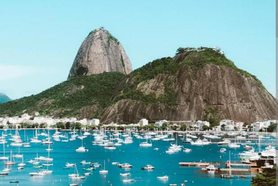 Loft com vista parcial da Enseada de Botafogo