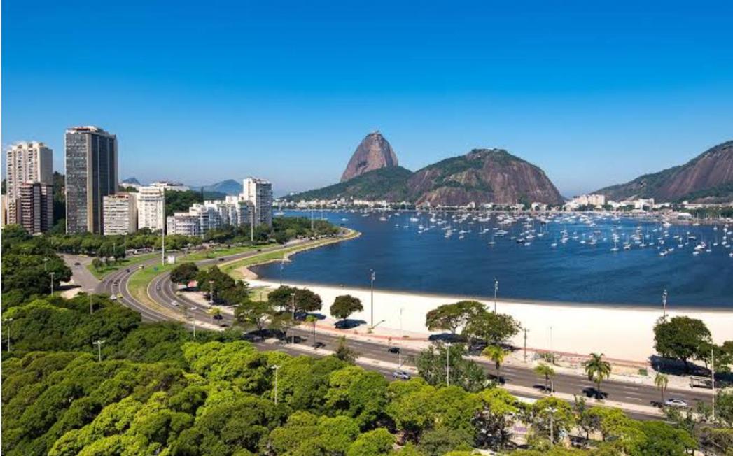Loft com vista parcial da Enseada de Botafogo