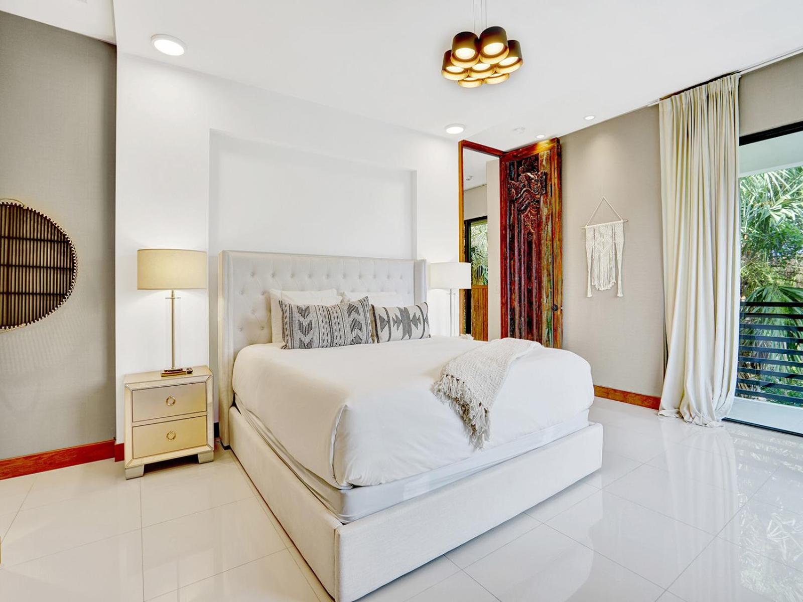 Experience Warmth & Comfort in our Stylish Balinese Waterfront Home