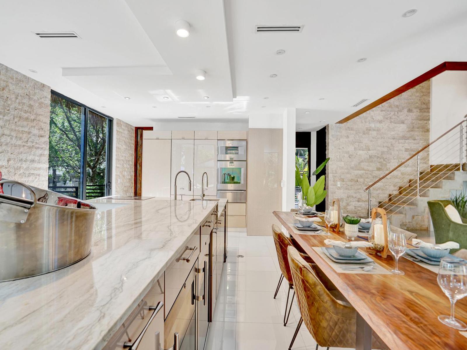 Experience Warmth & Comfort in our Stylish Balinese Waterfront Home