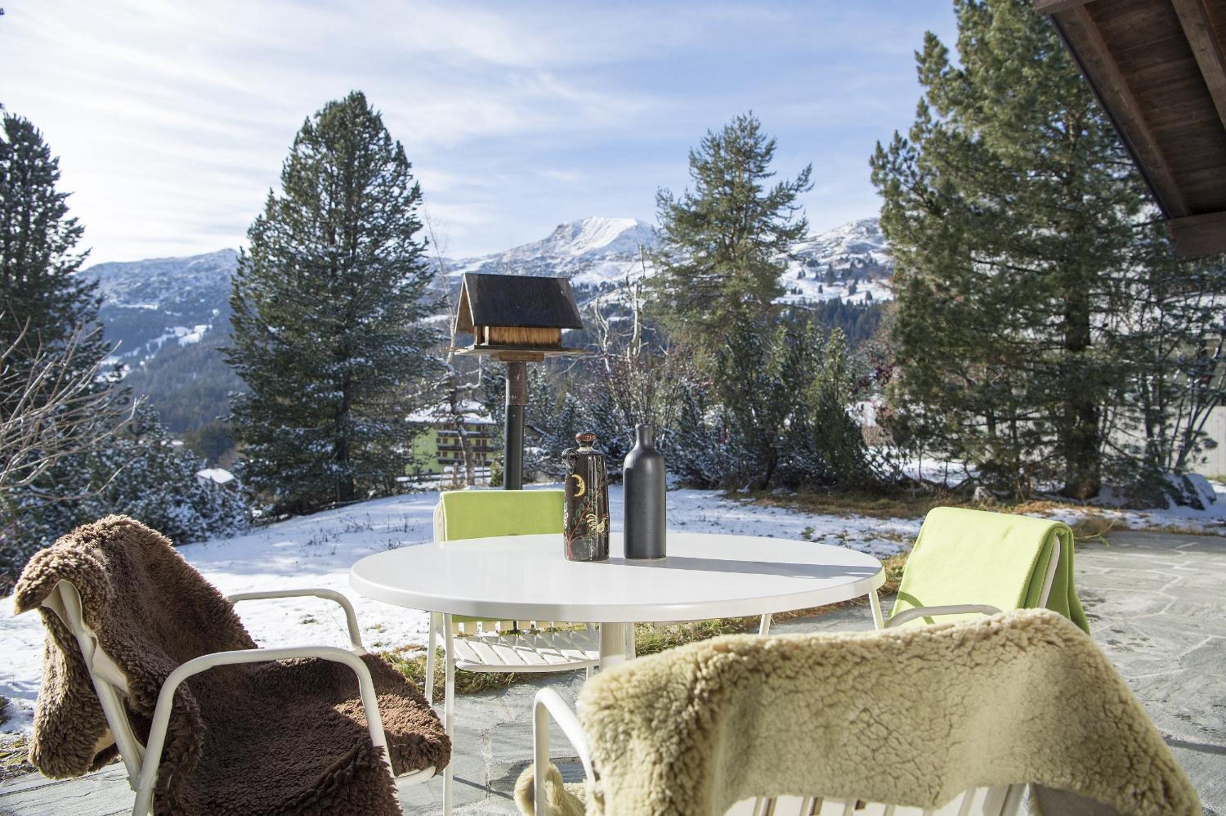 Ferienwohnung Mistaila mit Garten für 6 Personen Lenzerheide