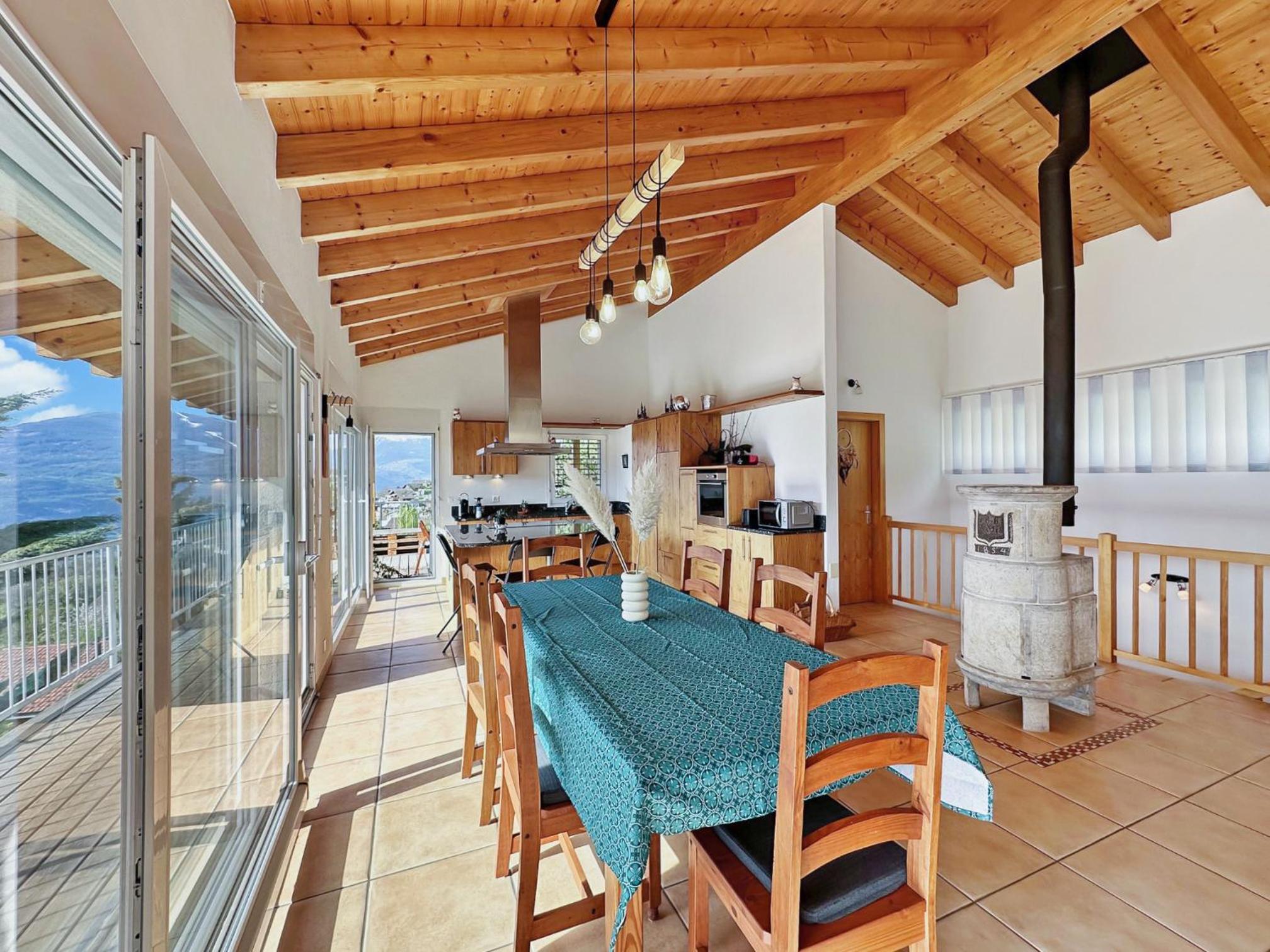 Family Mountain Hideway in the Swiss Alps