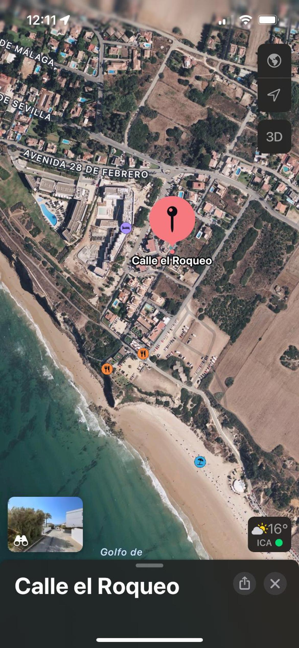 Apartamento junto al mar ROQUEO NICOLAS