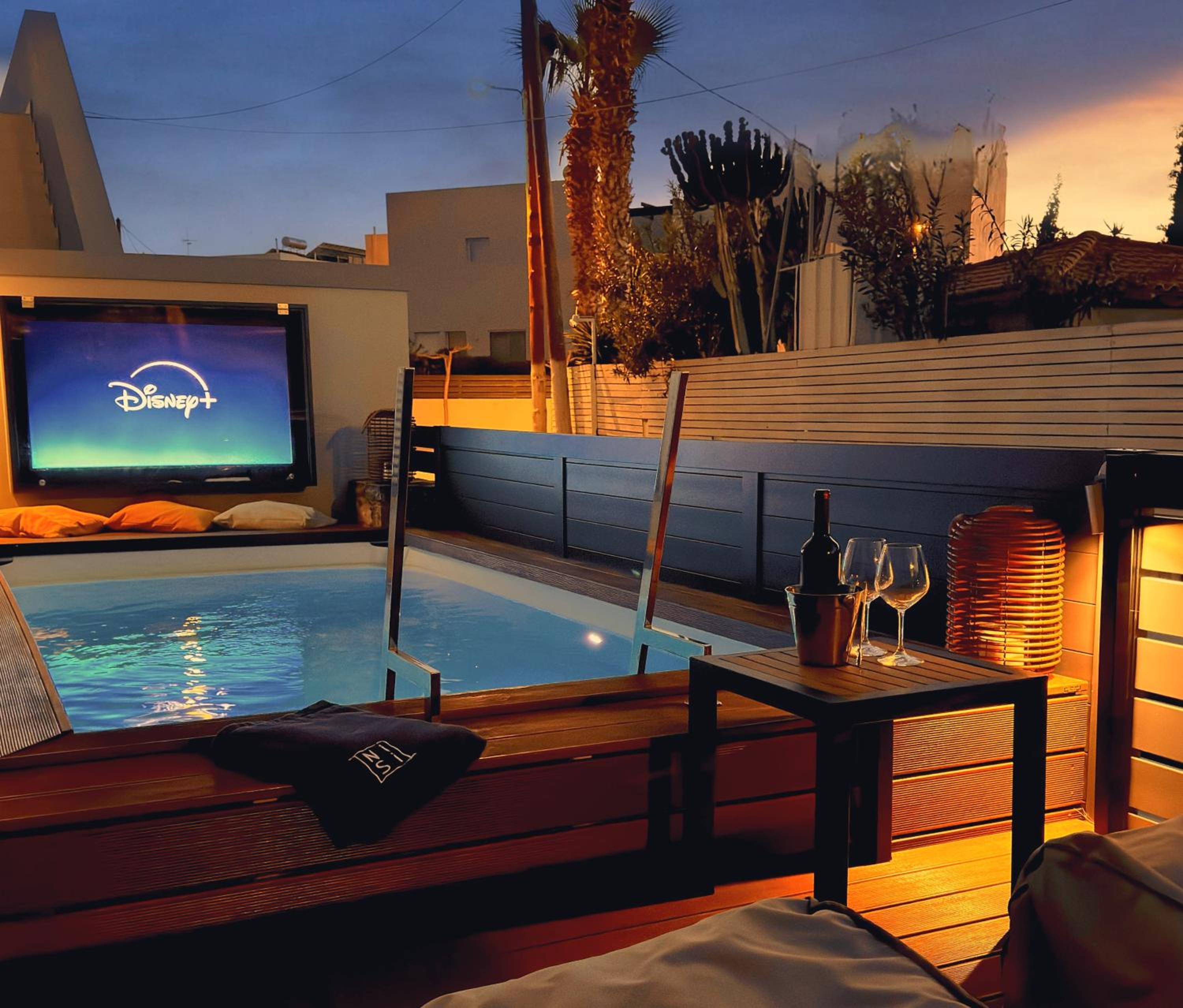 Nisi Luxury Suites with private pool in Gouves view 2