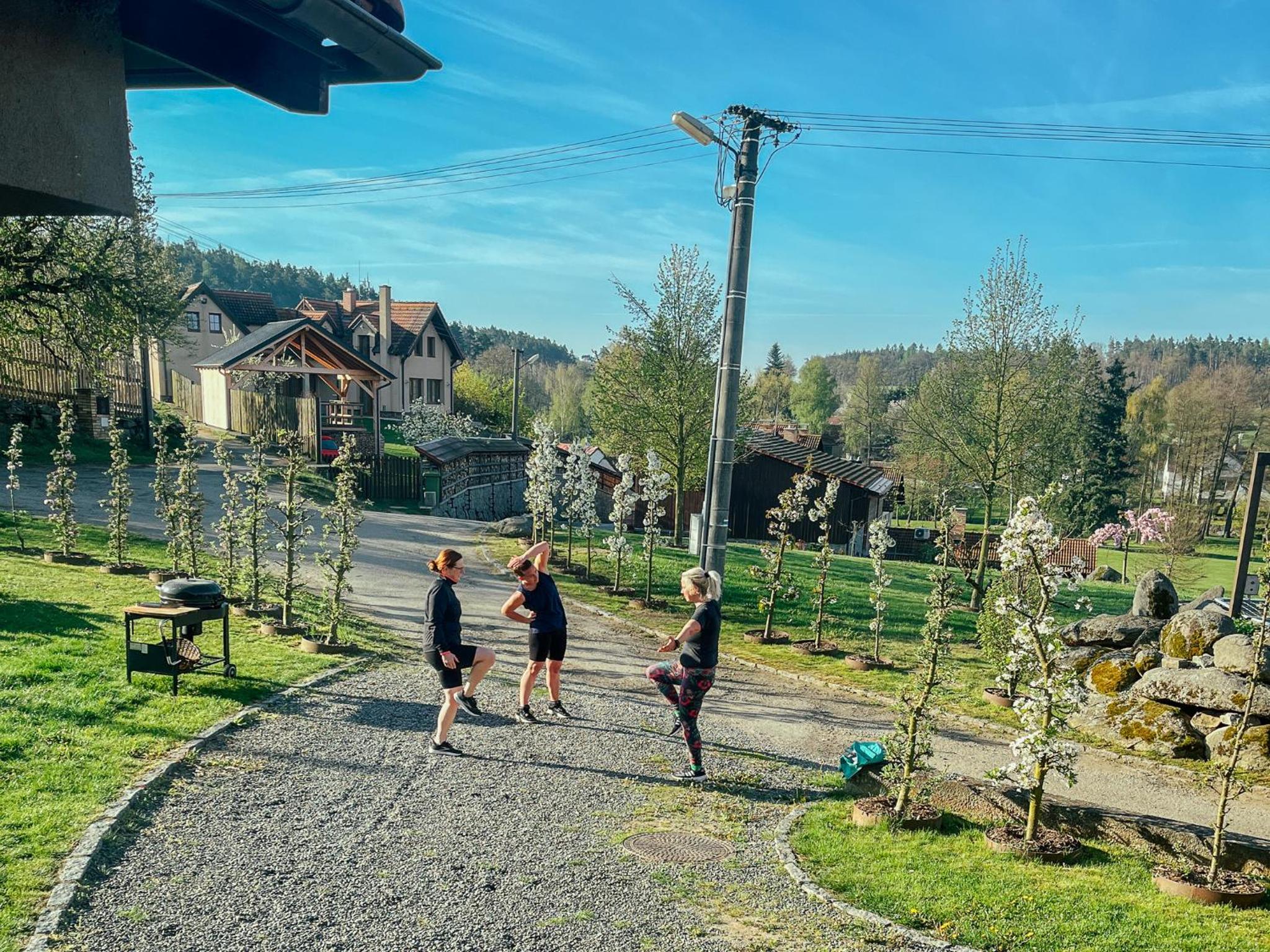 Stylová Lodge s vlastním koupáním & pergolou