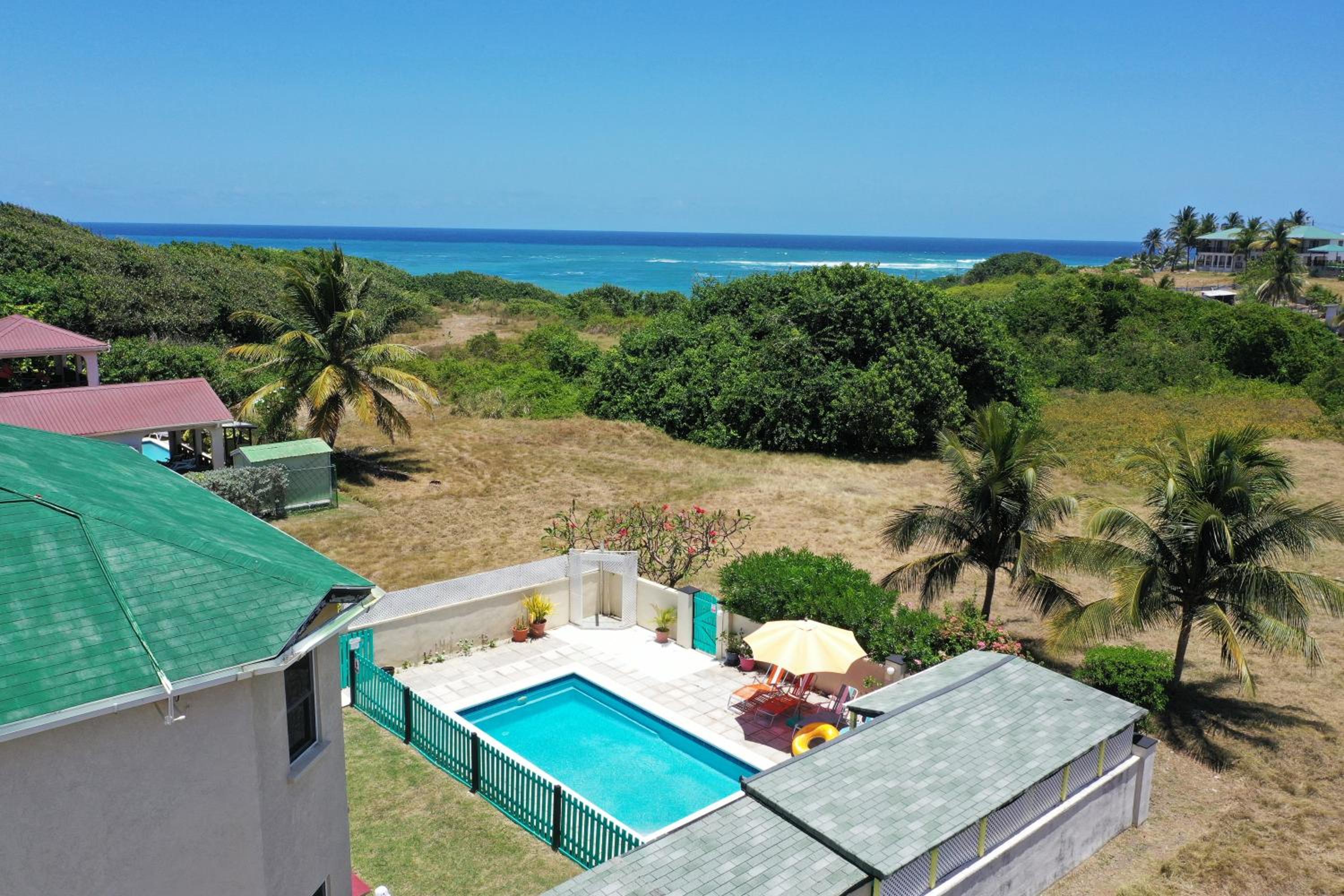 Lailamar Villa, Ocean view, Pool & AC - Ground Floor
