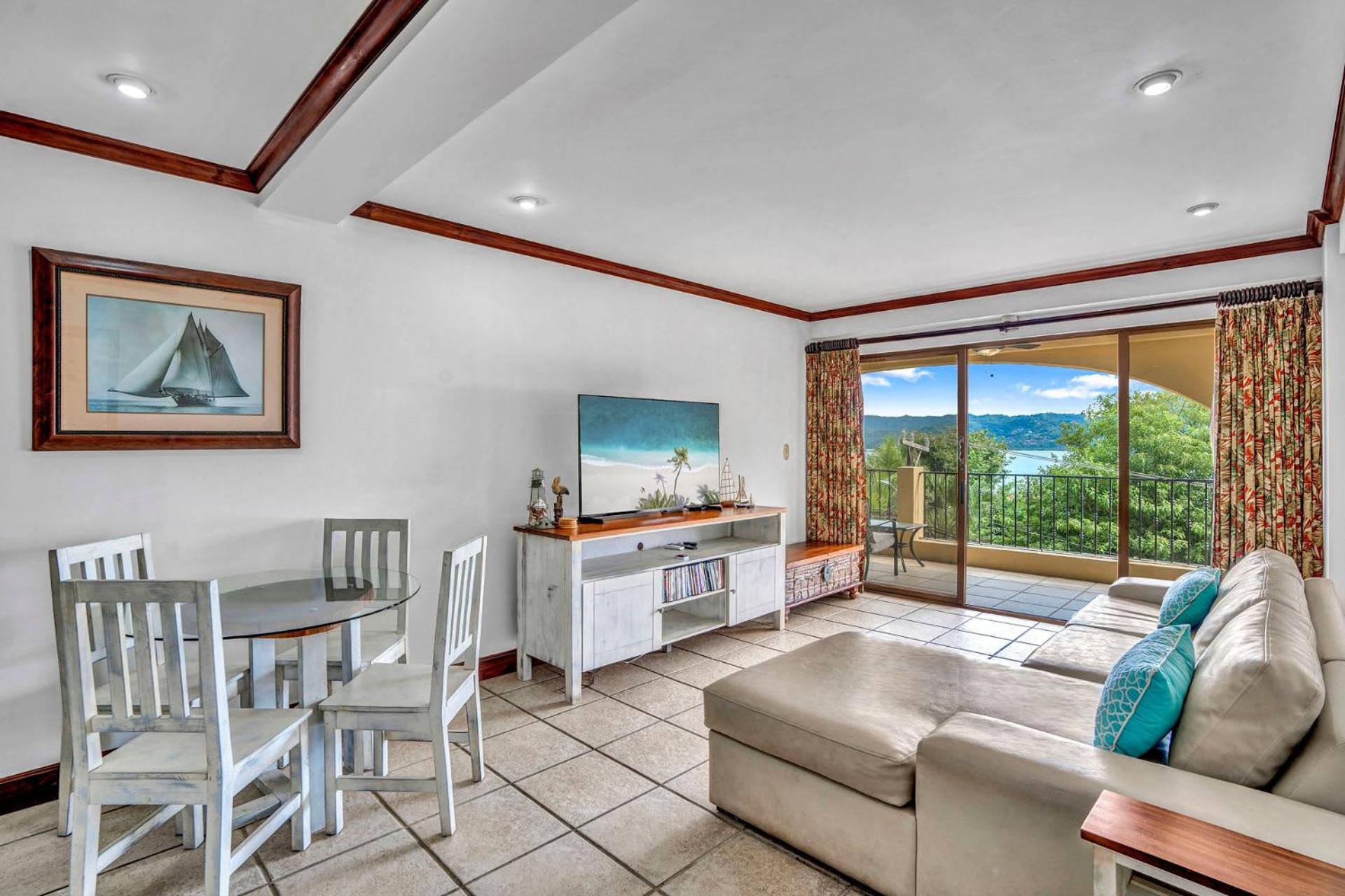 Newly remodeled unit in Flamingo with sweeping ocean views from big terrace