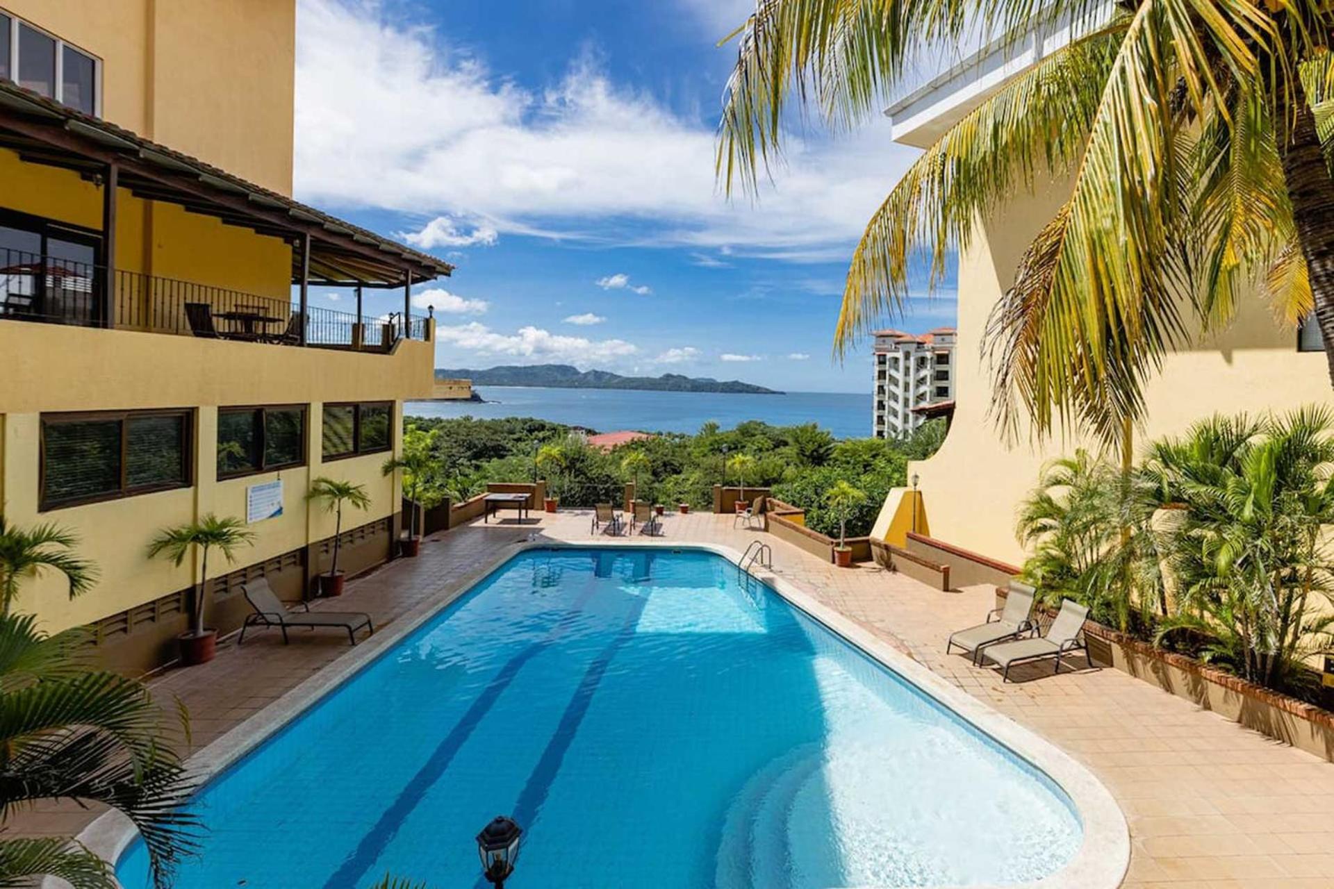 Newly remodeled unit in Flamingo with sweeping ocean views from big terrace