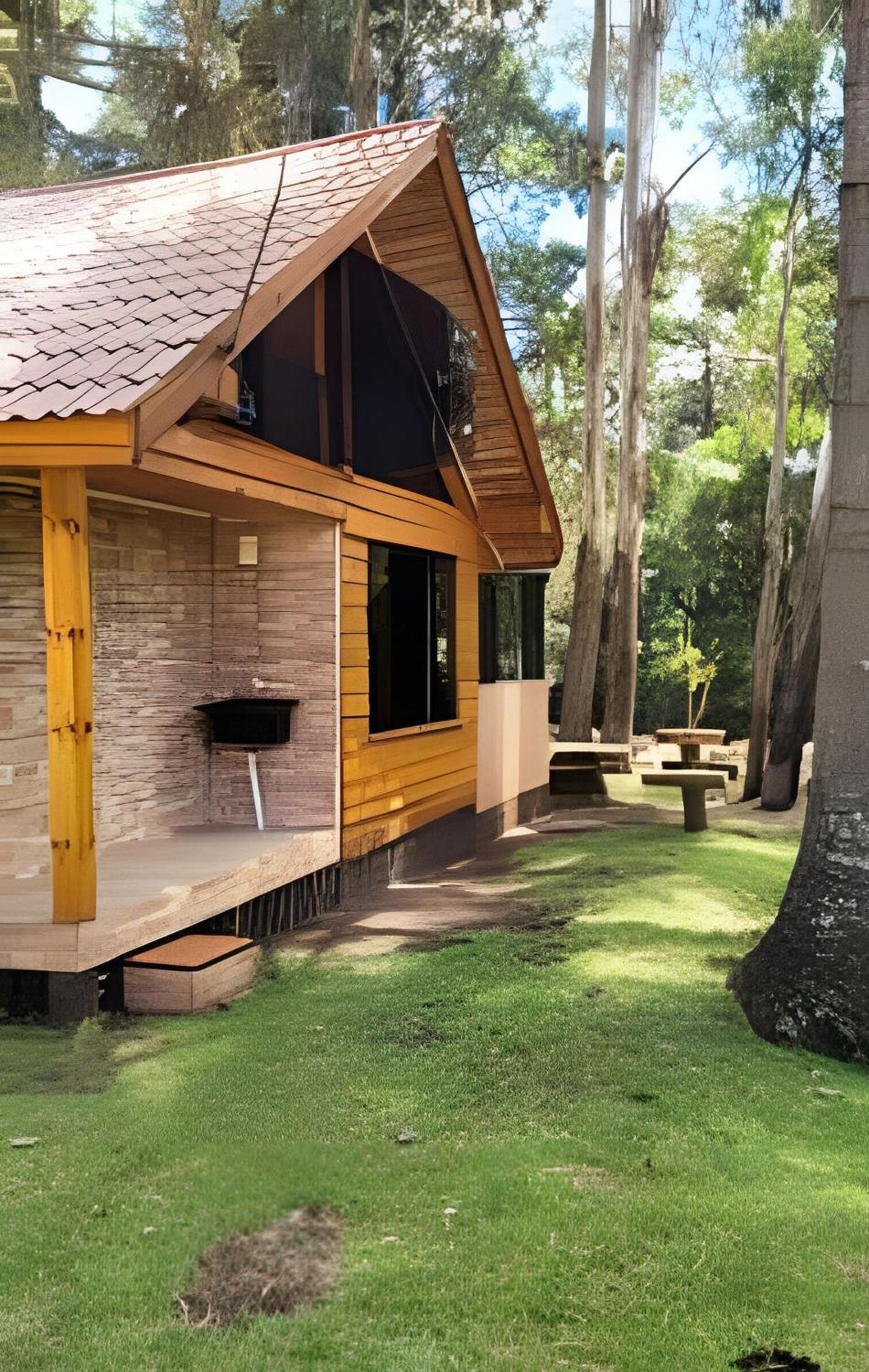 Cabana Pequeno Bosque Refúgio dás Águas