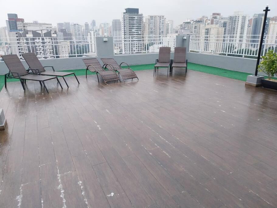 Flat in Allianz Parque com estacionamento