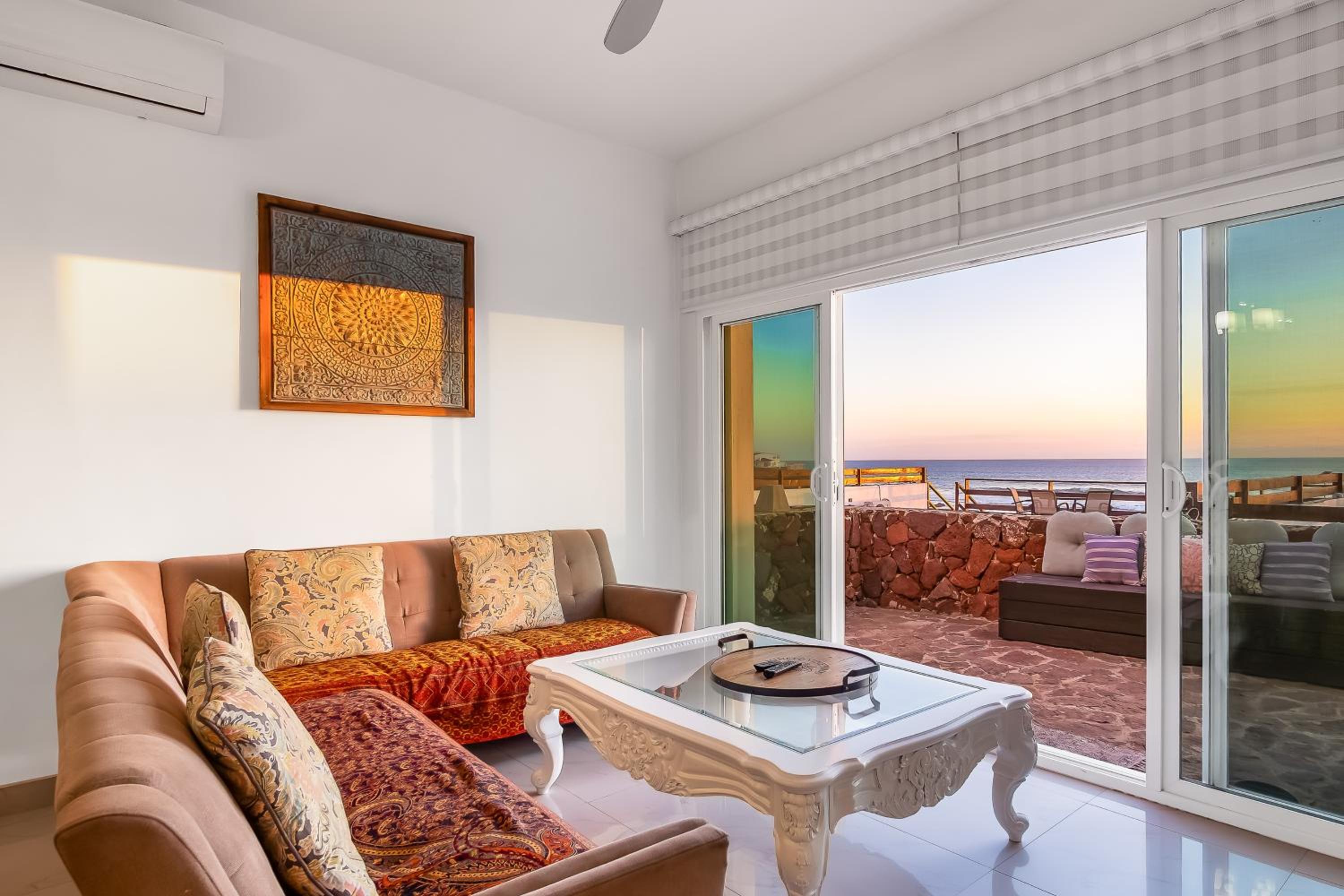 Dog-Friendly Ocean-view Villa with Patio, Outdoor Pool, Streaming, partial AC