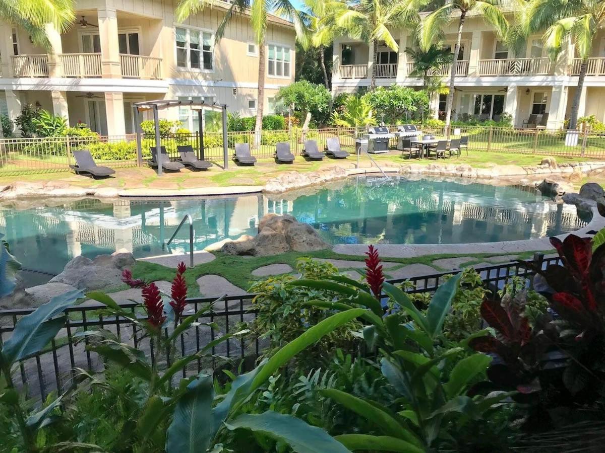 E111 Ground Floor Poolside Patio view 4
