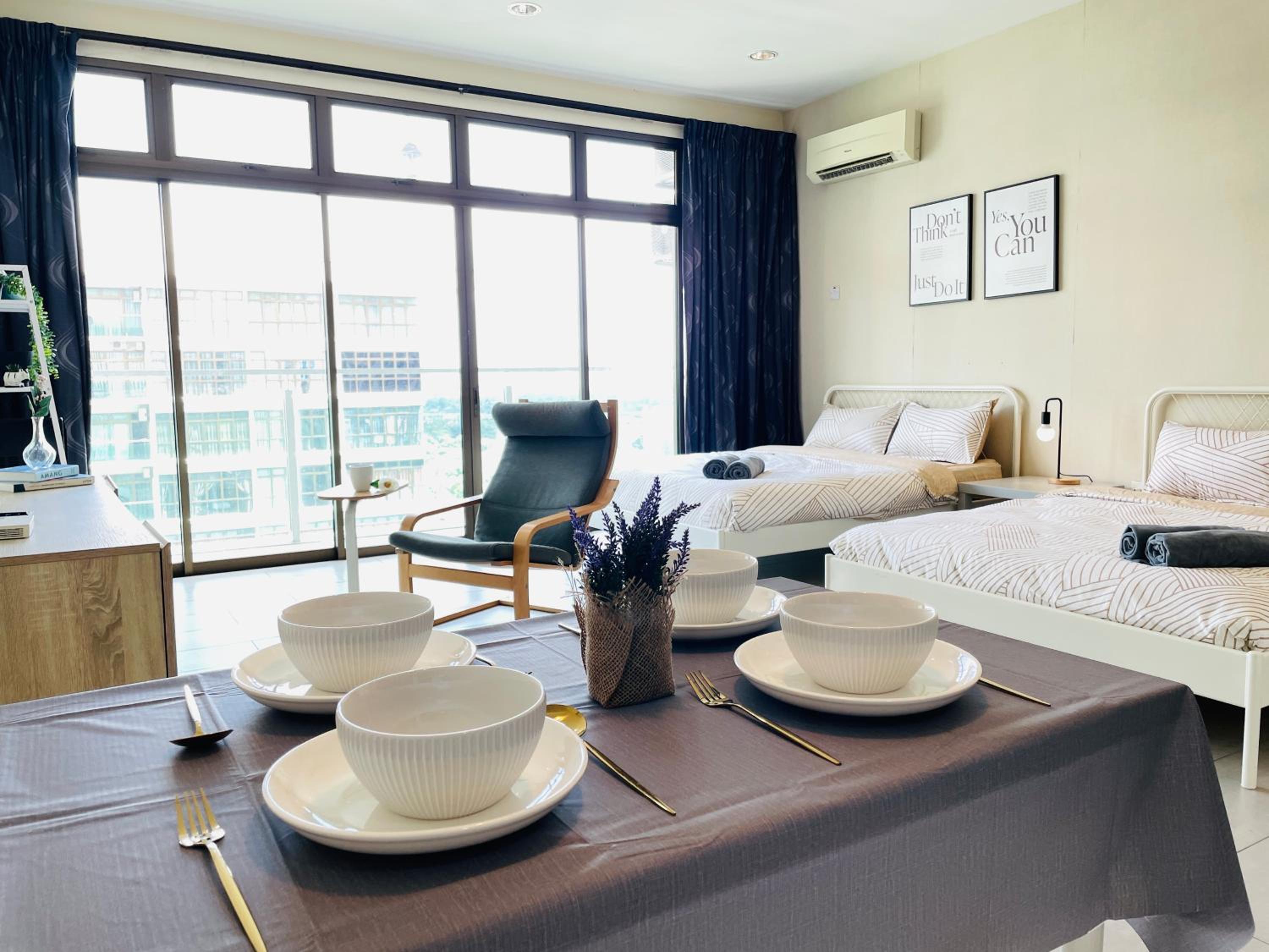 JB Mount Austin Palazio Cozy High floor Studio 2-4pax near AEON A1-13