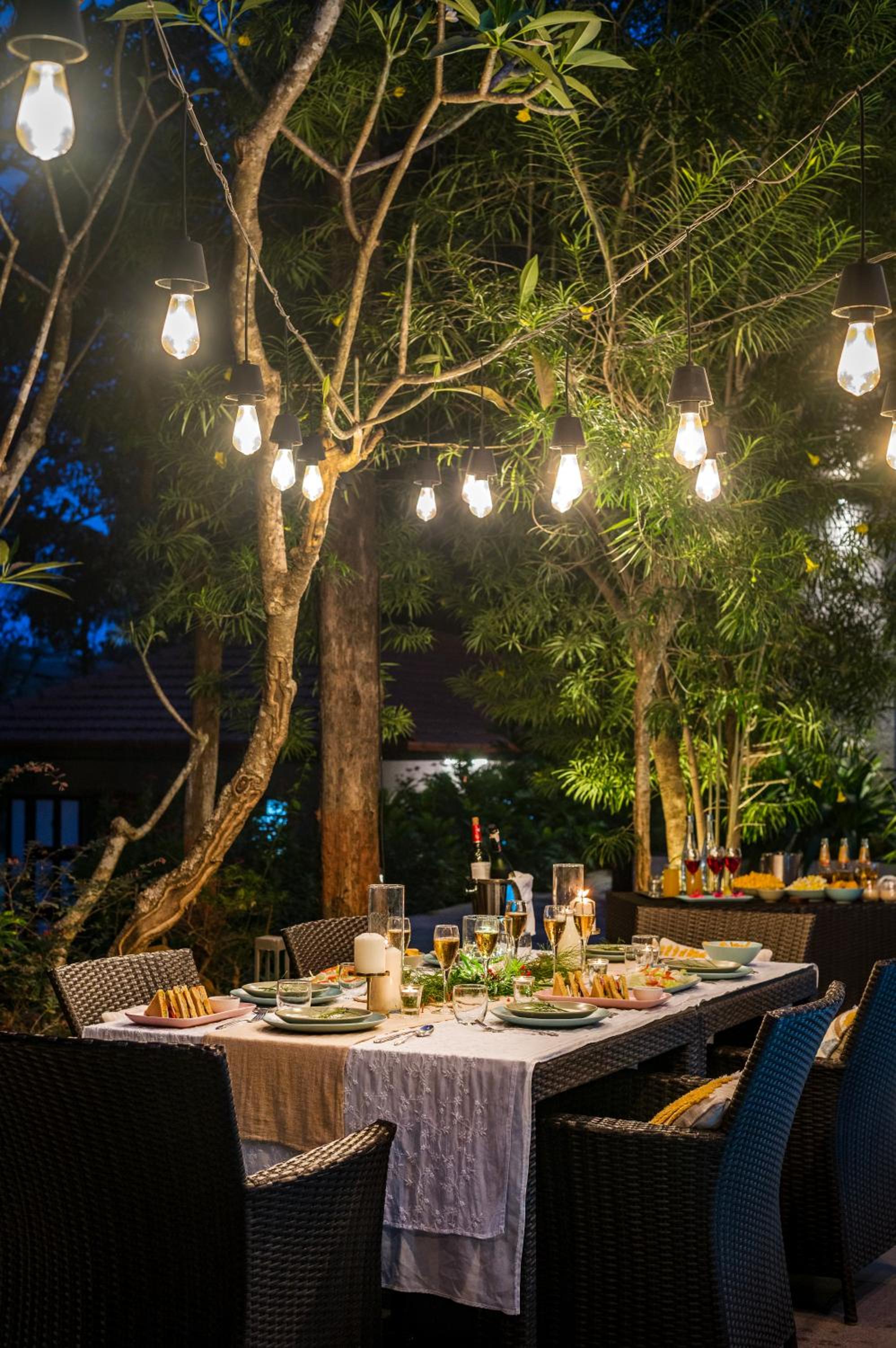 SaffronStays Arabella - 4BR bohemian pool villa with sunken lounge, foosball, PS4 & mango orchard views in Alibaug