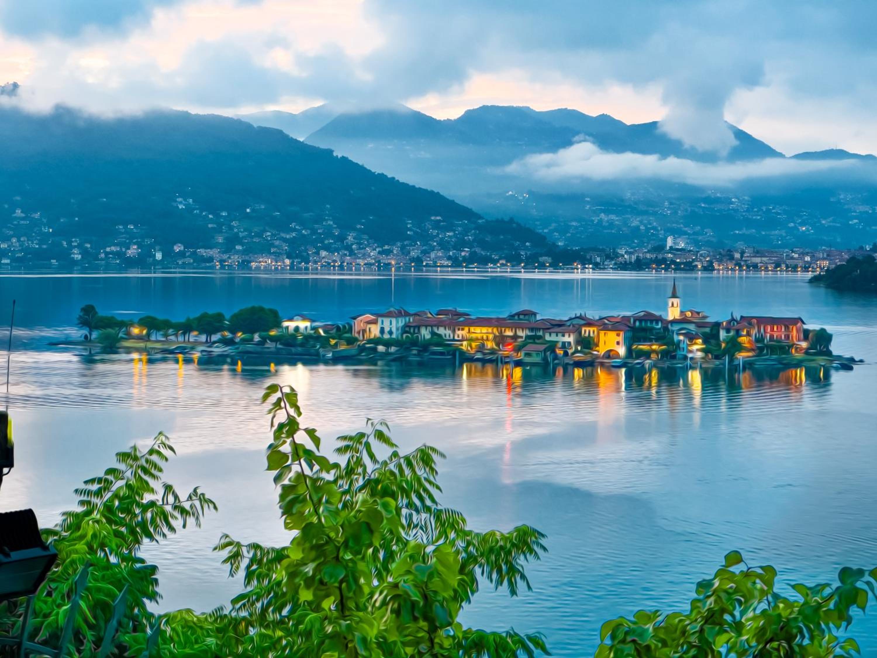 Appartamento vista Lago, giardino spiaggia a Stresa vista Isole Borromee e Golfo Borromeo - STRESAFLAT