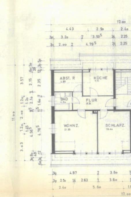Gepflegte 3 Zimmer Wohnung!