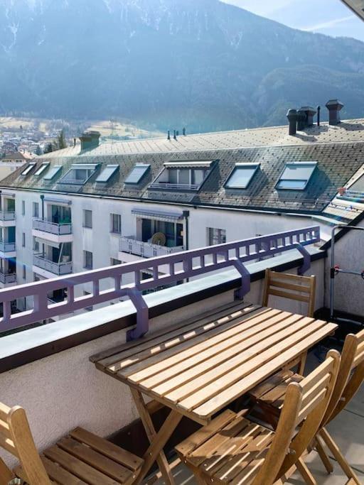 Charming penthouse with veranda in the center of Brig