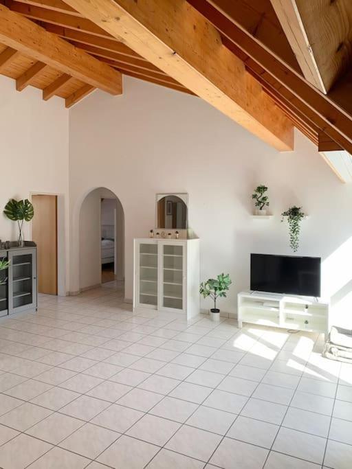 Charming penthouse with veranda in the center of Brig