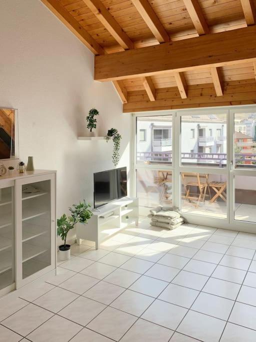 Charming penthouse with veranda in the center of Brig