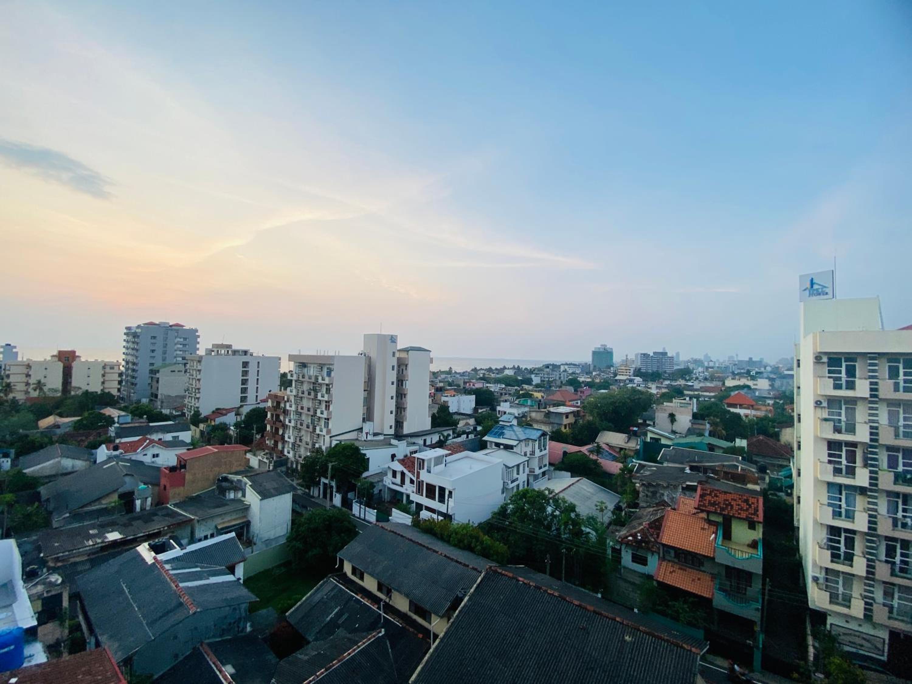 Two Bed Roomed, Fully Furnished & Air Conditioned Apartment with Sea View for Rent at Beach Road, Mount Lavinia view 2