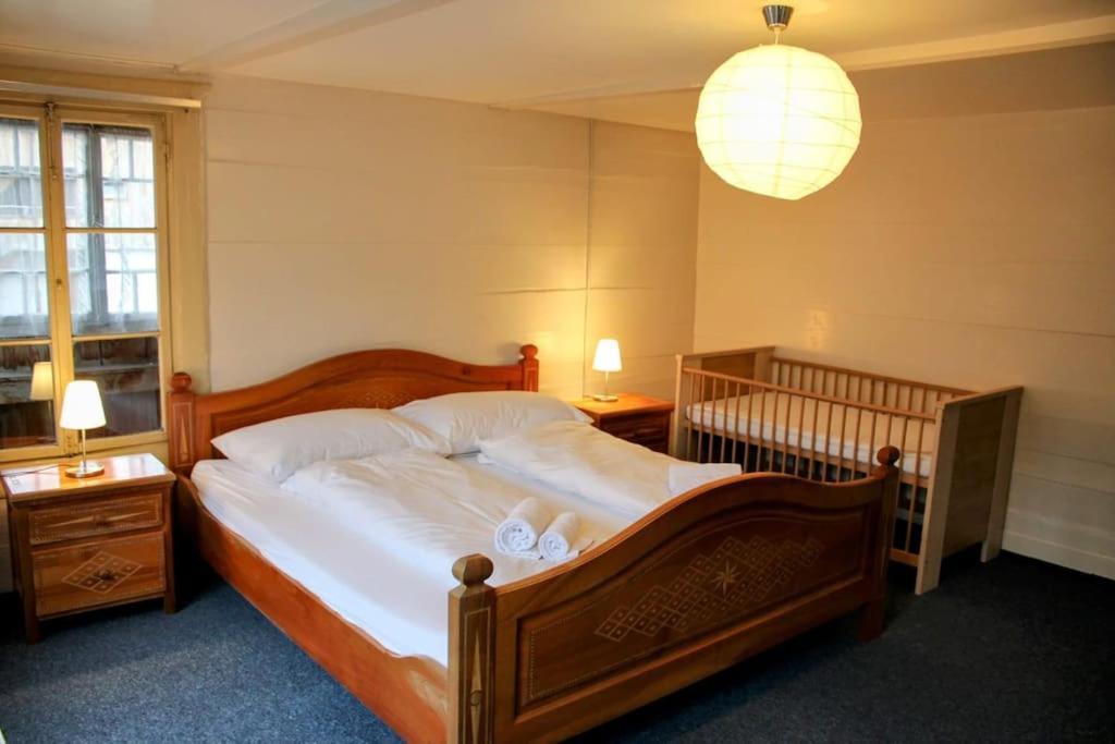 Family-friendly chalet apt with balcony