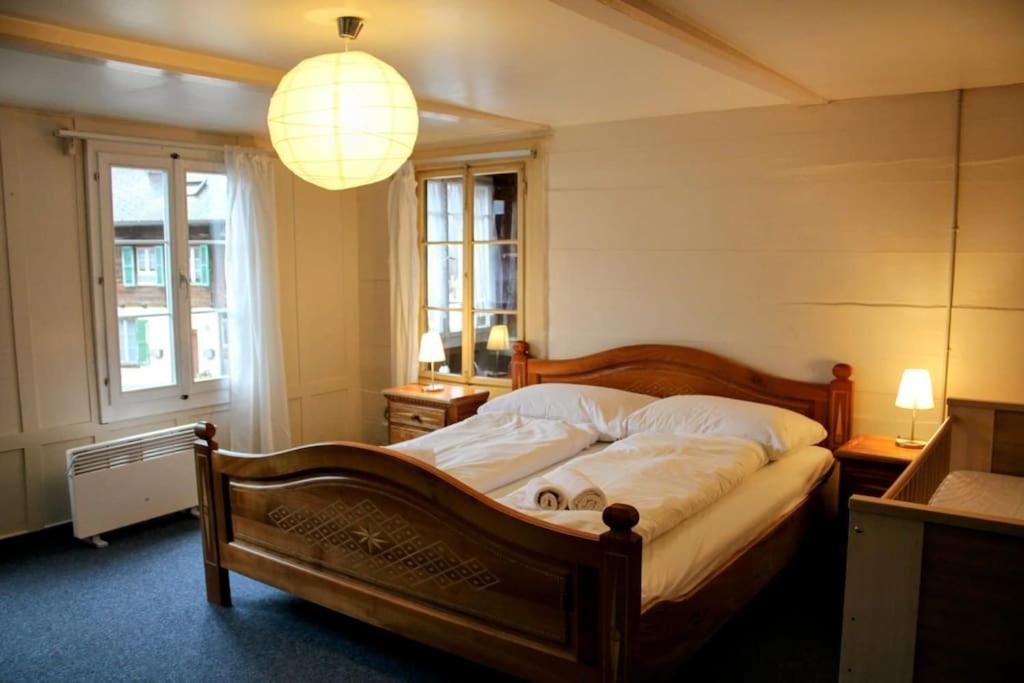 Family-friendly chalet apt with balcony