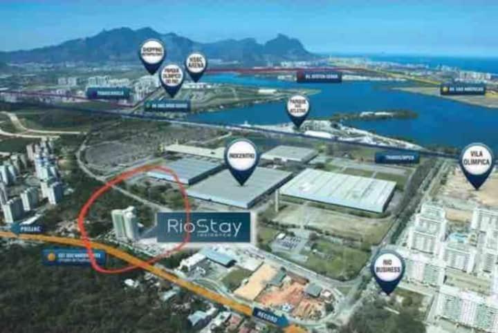 Centro de Convenções Riocentro - O melhor para mais de 2 hóspedes - Shows Rio de Janeiro, RioStay Flat - Cidade do Rock - Jeunesse Arena - Parque Olimpico 