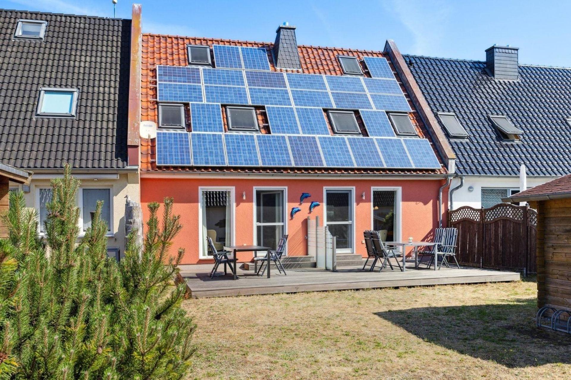 Ferienhaus in Pruchten mit Terrasse, Grill und Garten