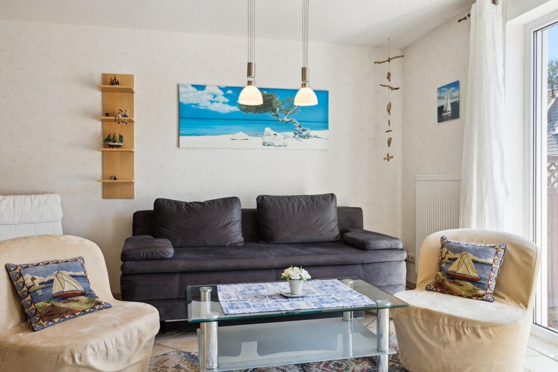 Ferienhaus in Pruchten mit Terrasse, Grill und Garten