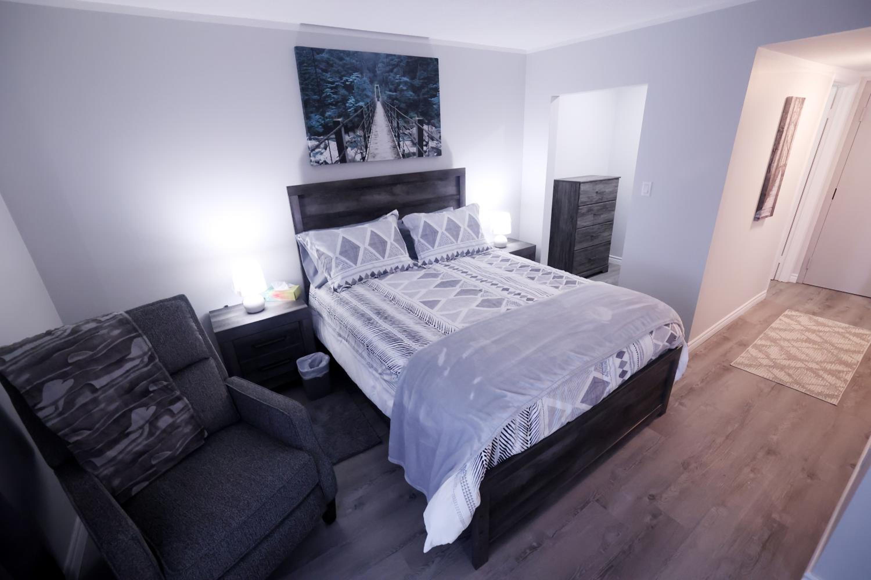 Newly renovated suite