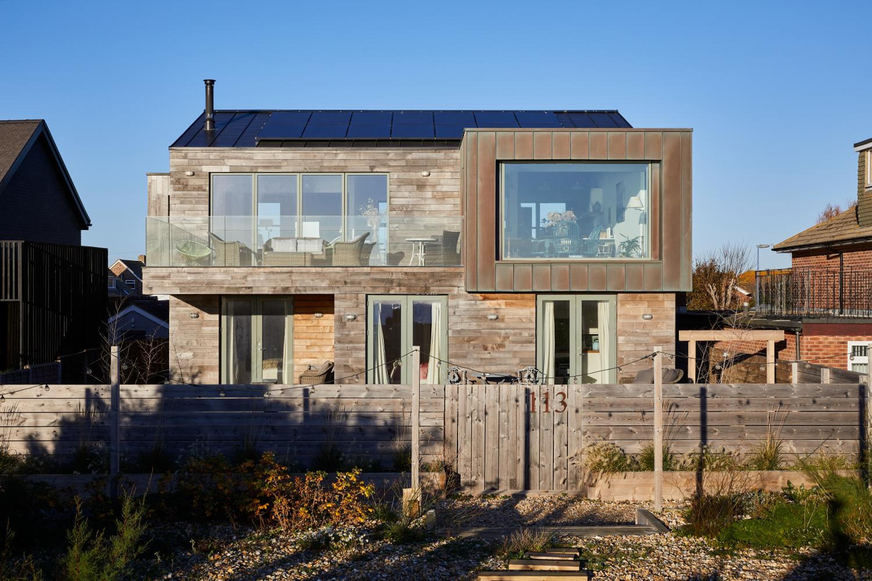 Stunning architect designed beachfront property