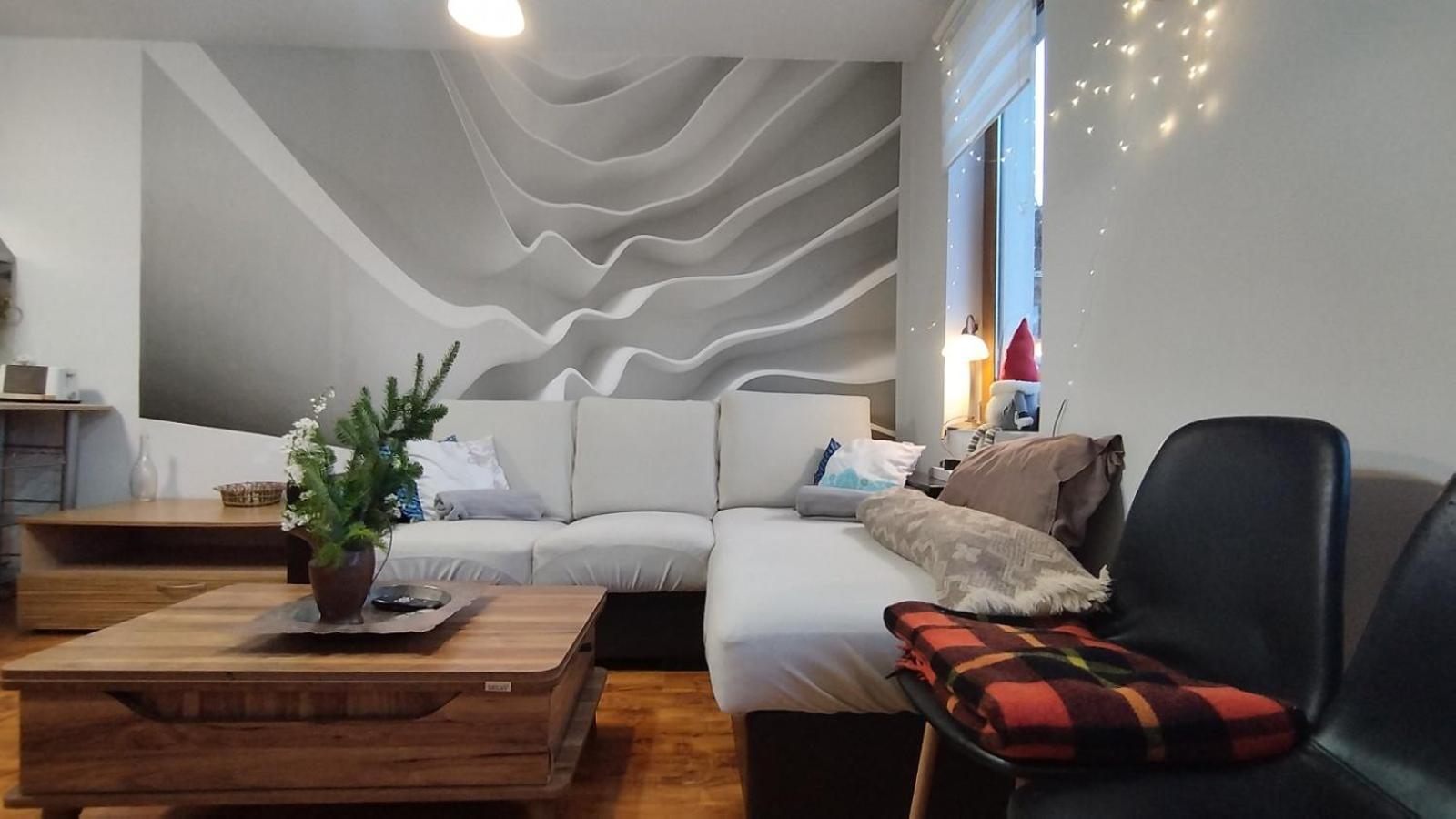 2BR mountain view, SPA, parking, ski piste
