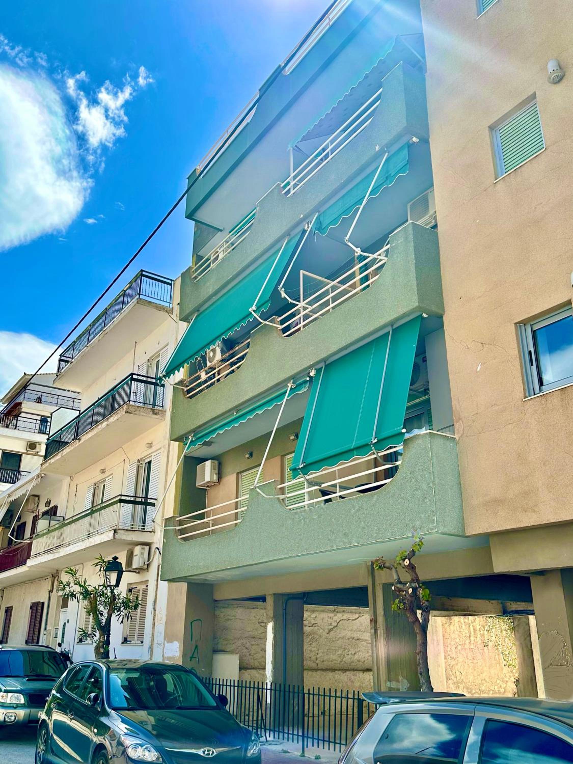 Eleni's Green balcony modern apartment by the Sea view 3