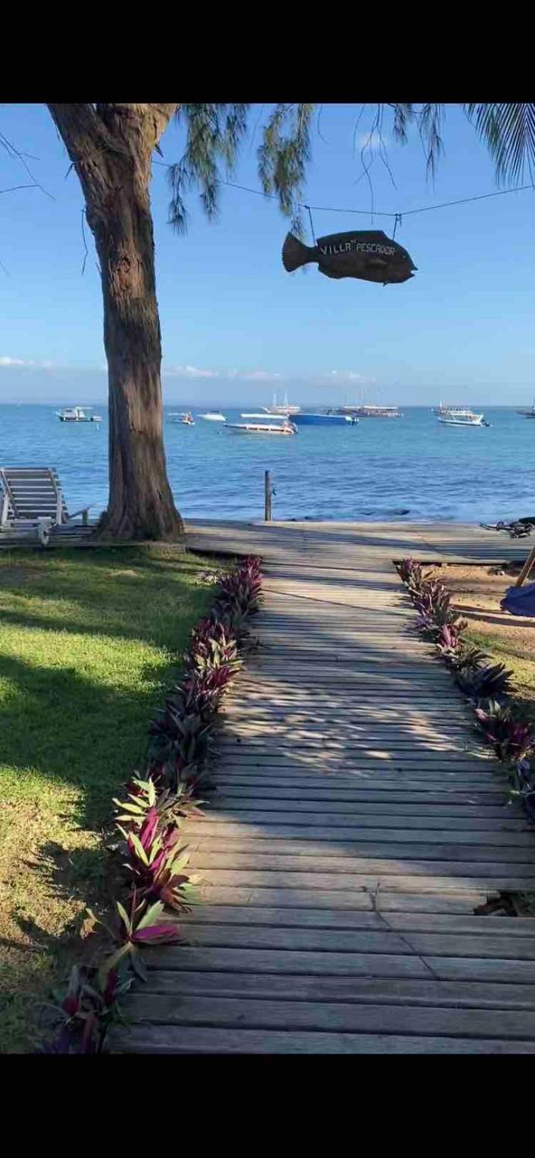 Apartamento Yemanjá, frente mar, varandão, até 4 pessoas